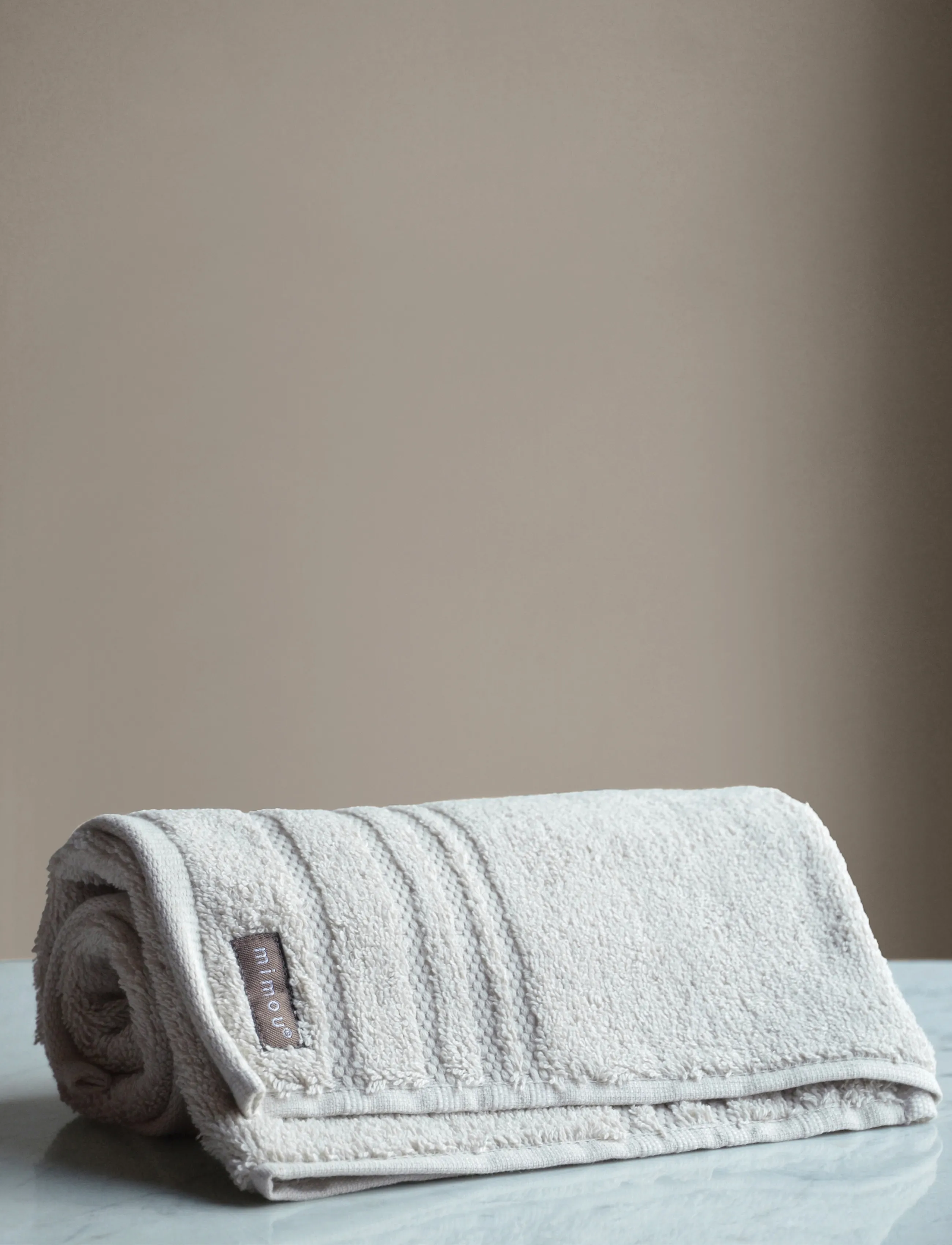 Mimou Håndklæde Devon, 50X70 cm, Bathroom Textiles, Grau - Towels, Homeware