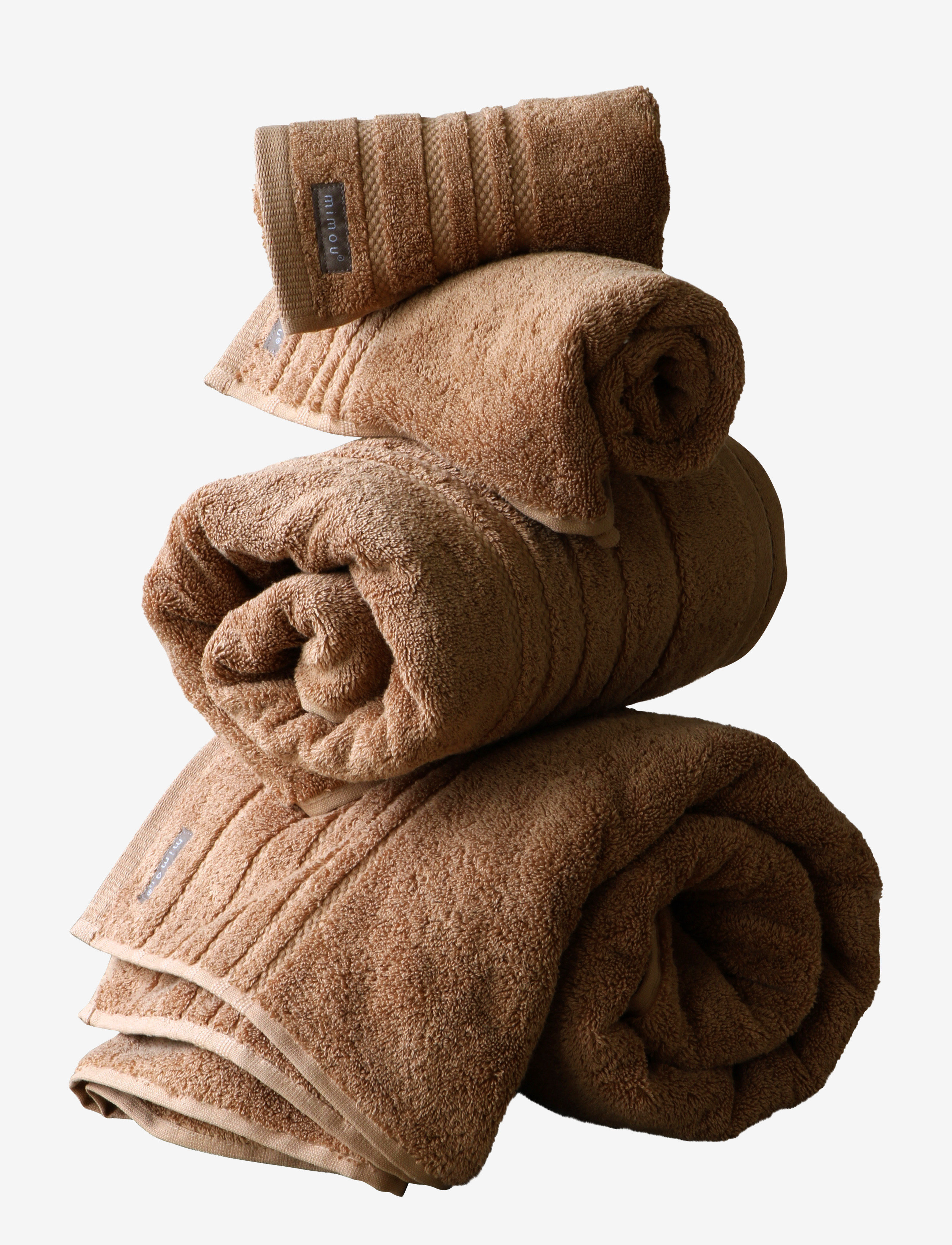 Mimou Towel Devon - Badezimmertextilien - CLAY / brown