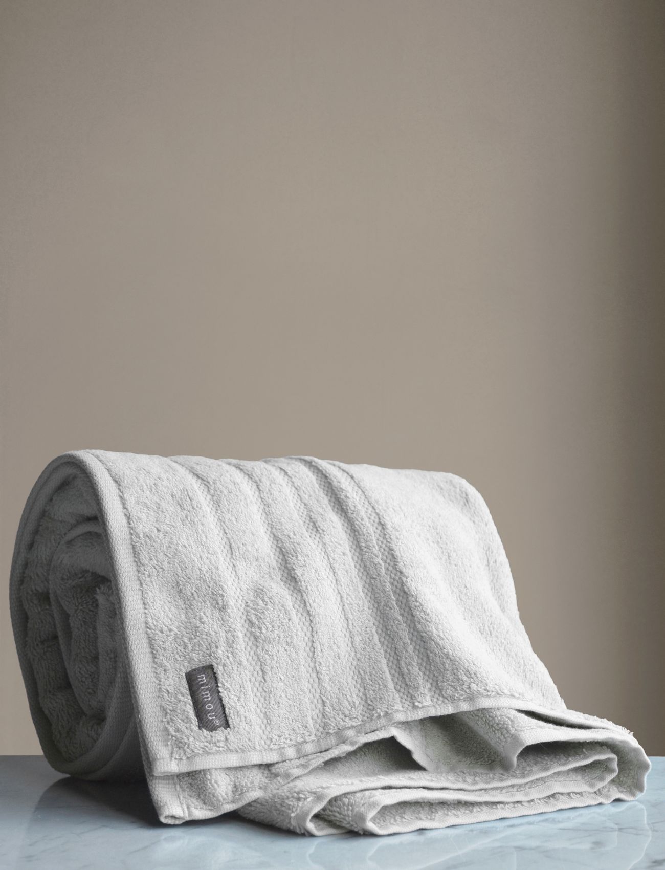 Mimou - Bath towels Devon - badetücher - cement - 1