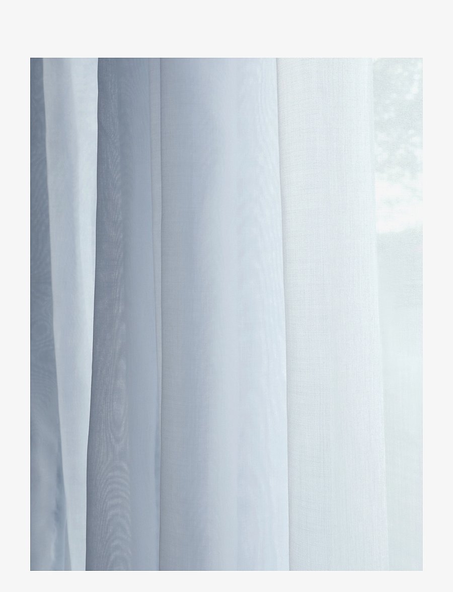 Mimou - Curtain Mimmi recycled - fertiggardinen - light blue - 2