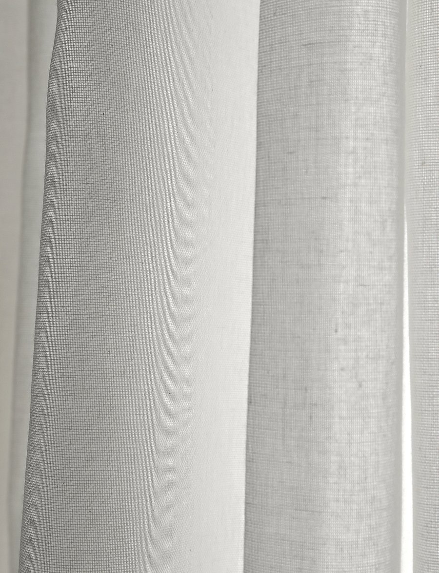 Mimou - Curtain Mimmi recycled - pikad kardinad - natural white - 1