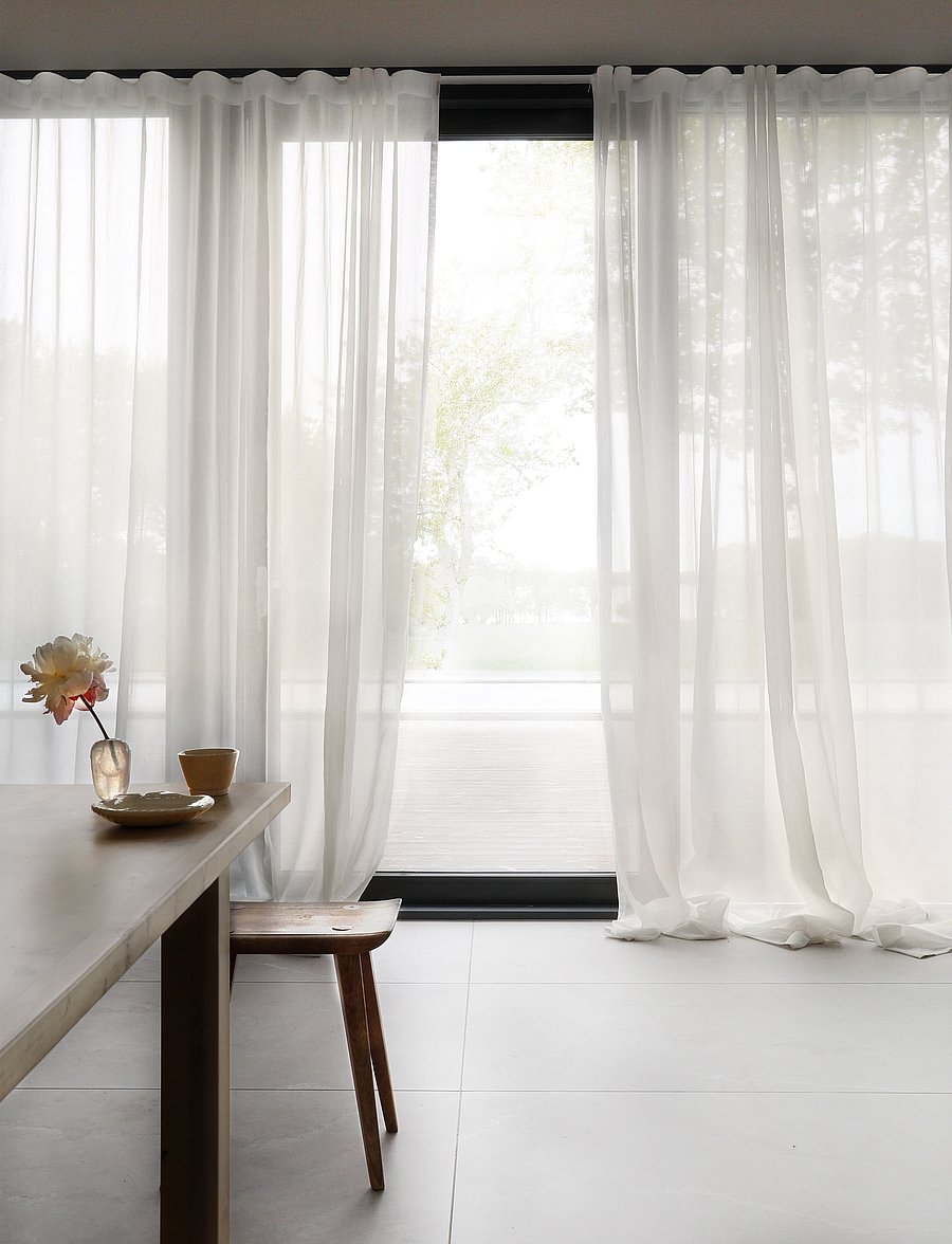 Mimou - Curtain Mimmi recycled - pikad kardinad - natural white - 4