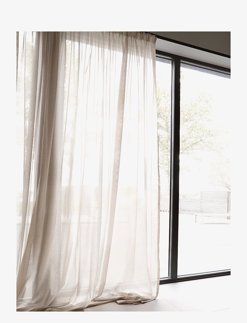 Mimou - Gardin Vivi recycled - gardinlängder - natural - 2