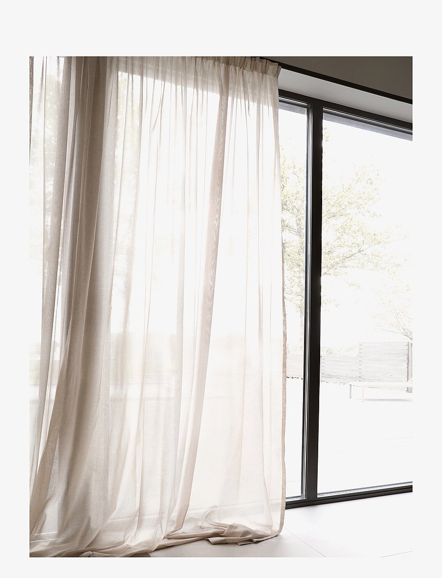 Mimou - Curtain Vivi recycled - fertiggardinen - natural - 2
