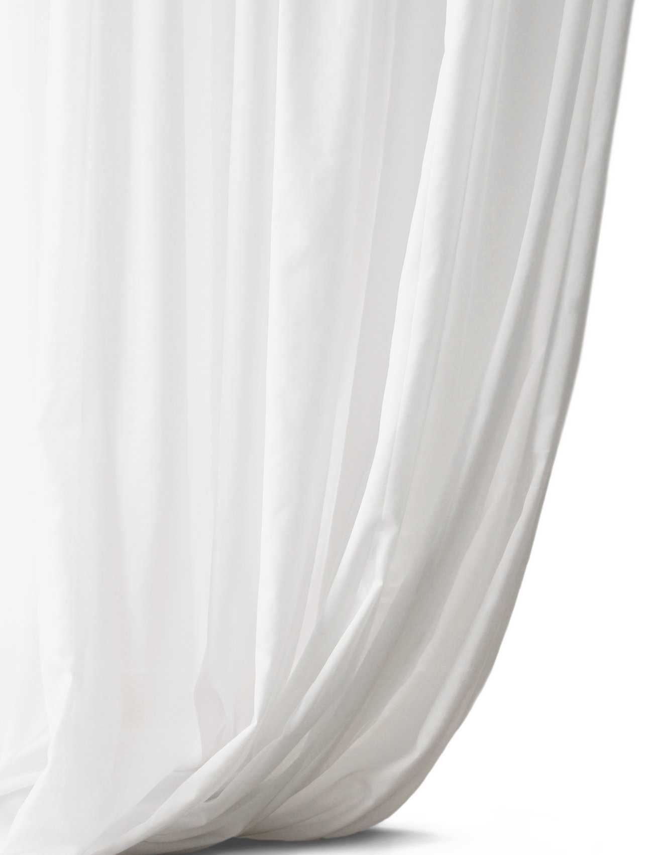Mimou - Curtain Grace Double width - lange gordijnen - white - 0