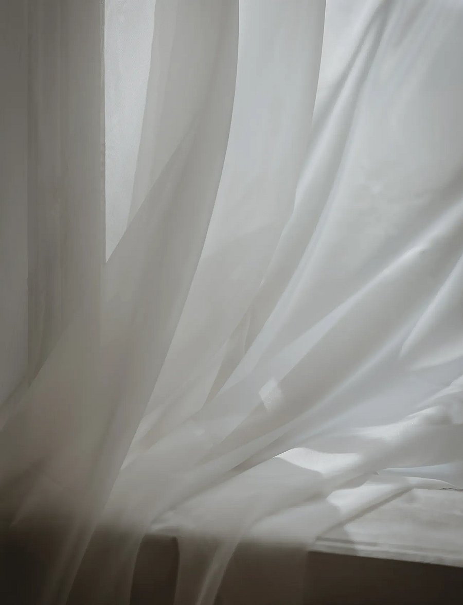 Mimou - Sheer hotel curtain double width - fertiggardinen - offwhite - 3