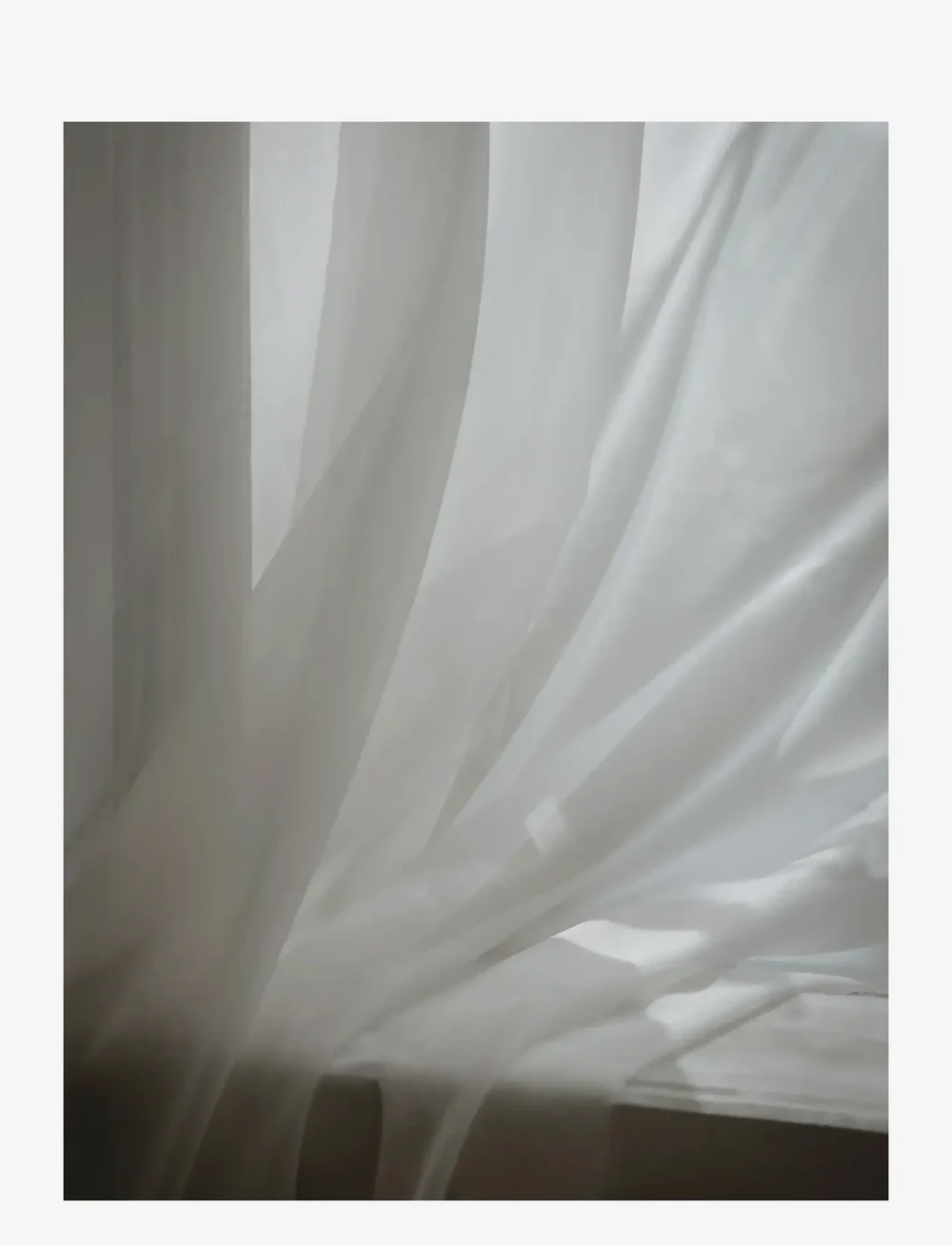 Mimou - Sheer hotel curtain Double width - köp efter pris - offwhite - 3