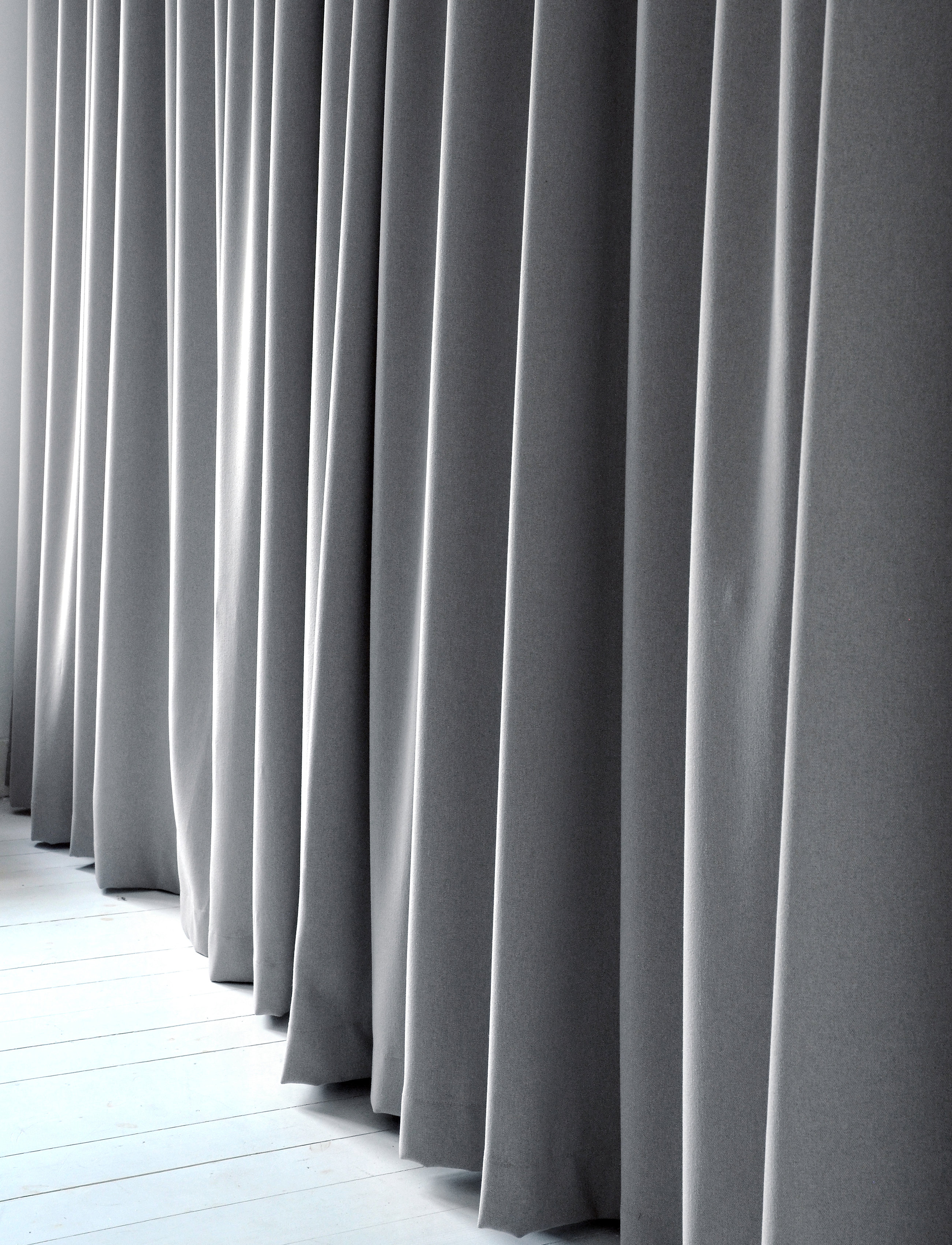 Mimou Gardin Wales, 140X290 cm, Grey, Gardiner > Lange Gardiner, Unisex