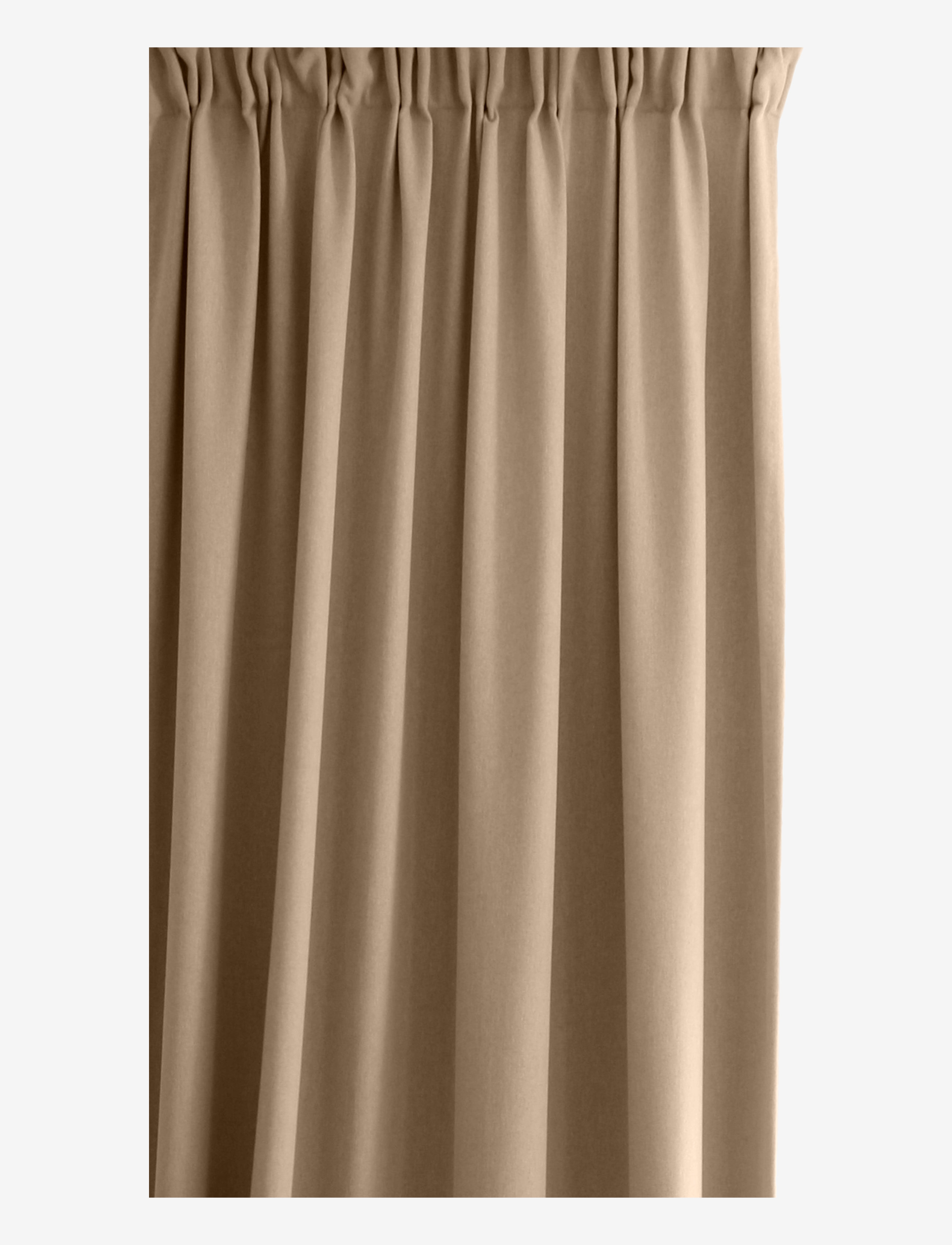 Mimou Gardin Wales, Langt gardin, Beige, Str: 140X290CM