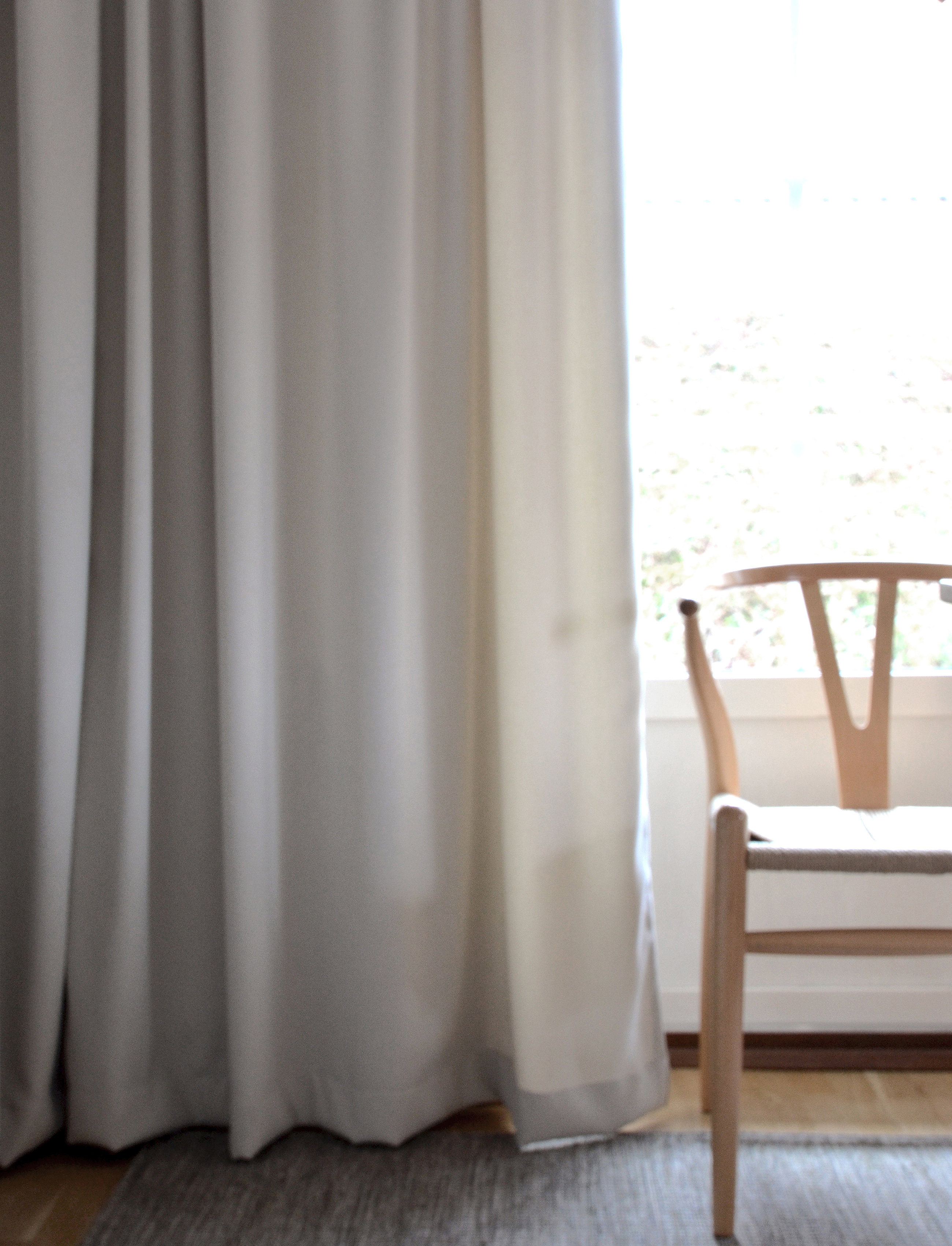 Mimou Gardin Wales, 140X290 cm, White, Gardiner > Lange Gardiner, Unisex