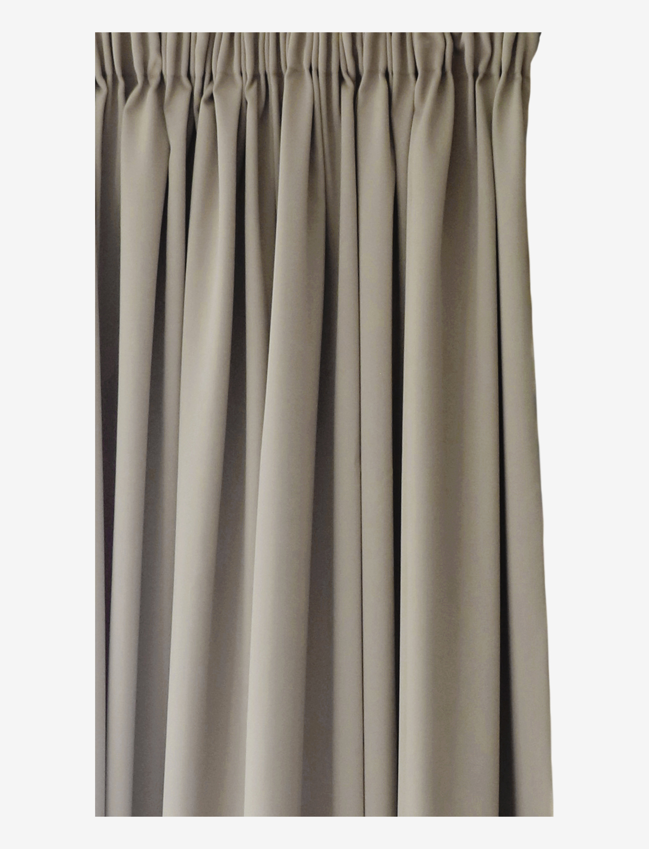 MIMOU Mørklægning Dobbelt Bredde Hotel Gardin Beige - 290X290CM - Unisex