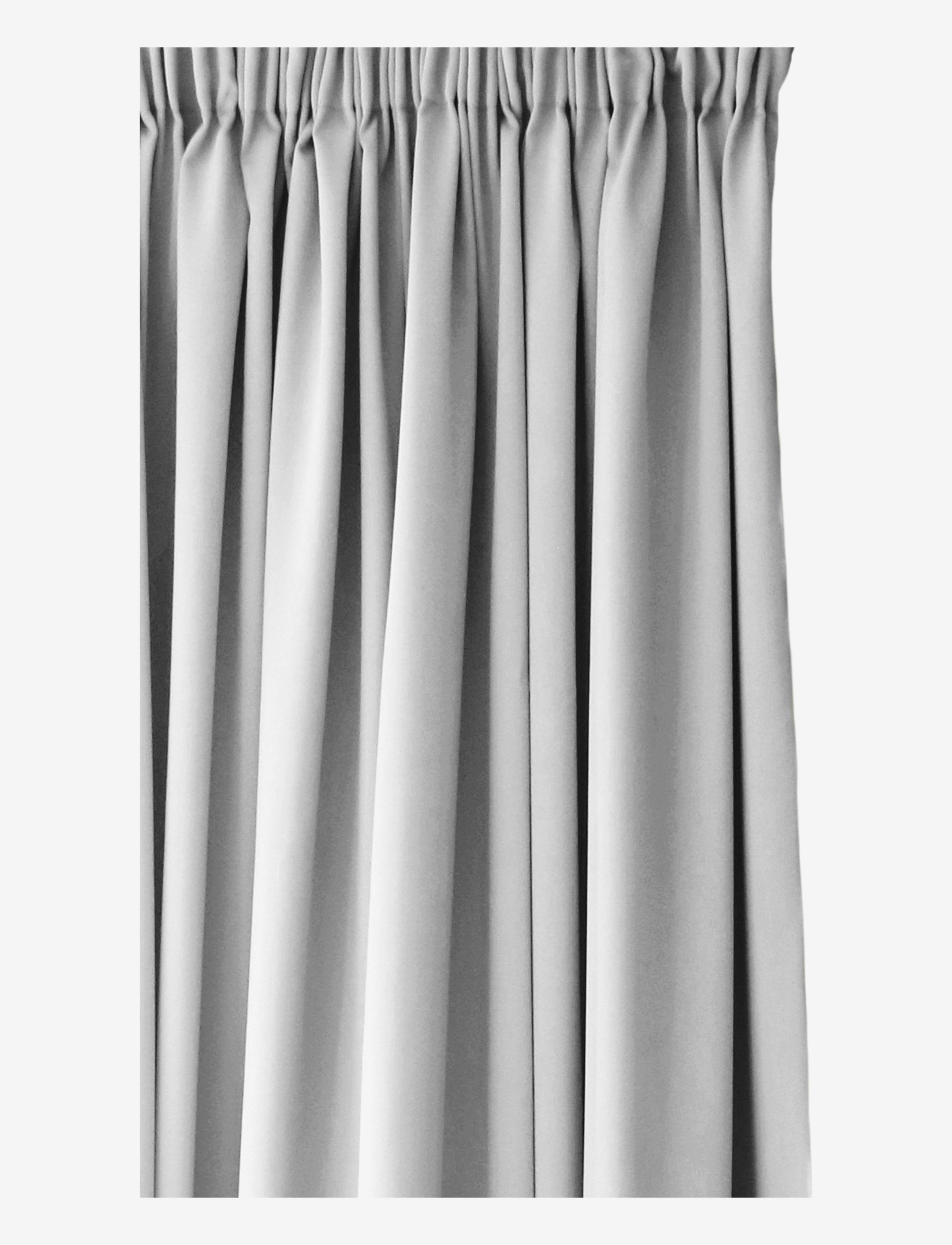 Mimou Darkening hotel curtain double width - Fertiggardinen - PEARL WHITE / grey