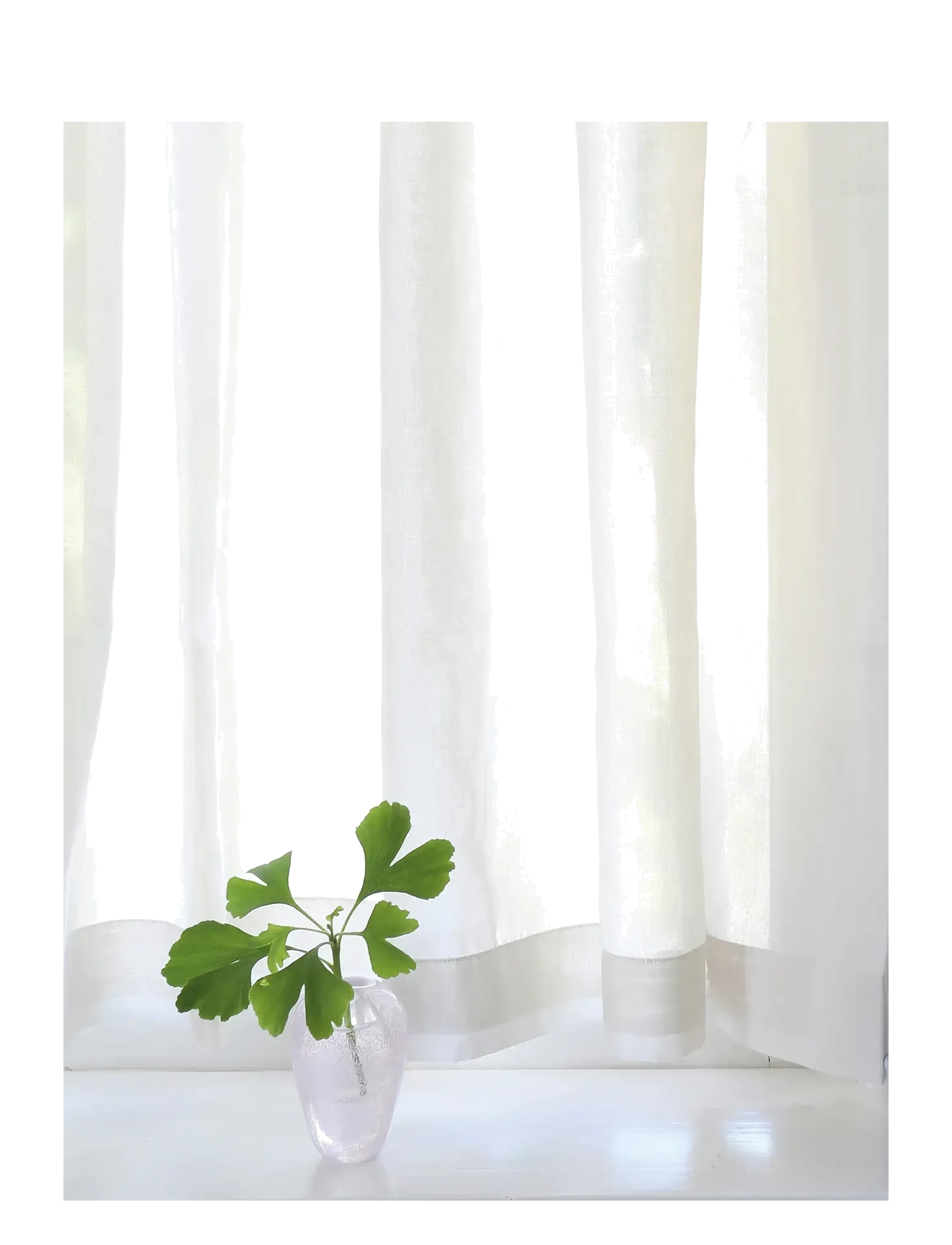 Mimou - Cafe Curtain Grace - gardinen - natural - 2