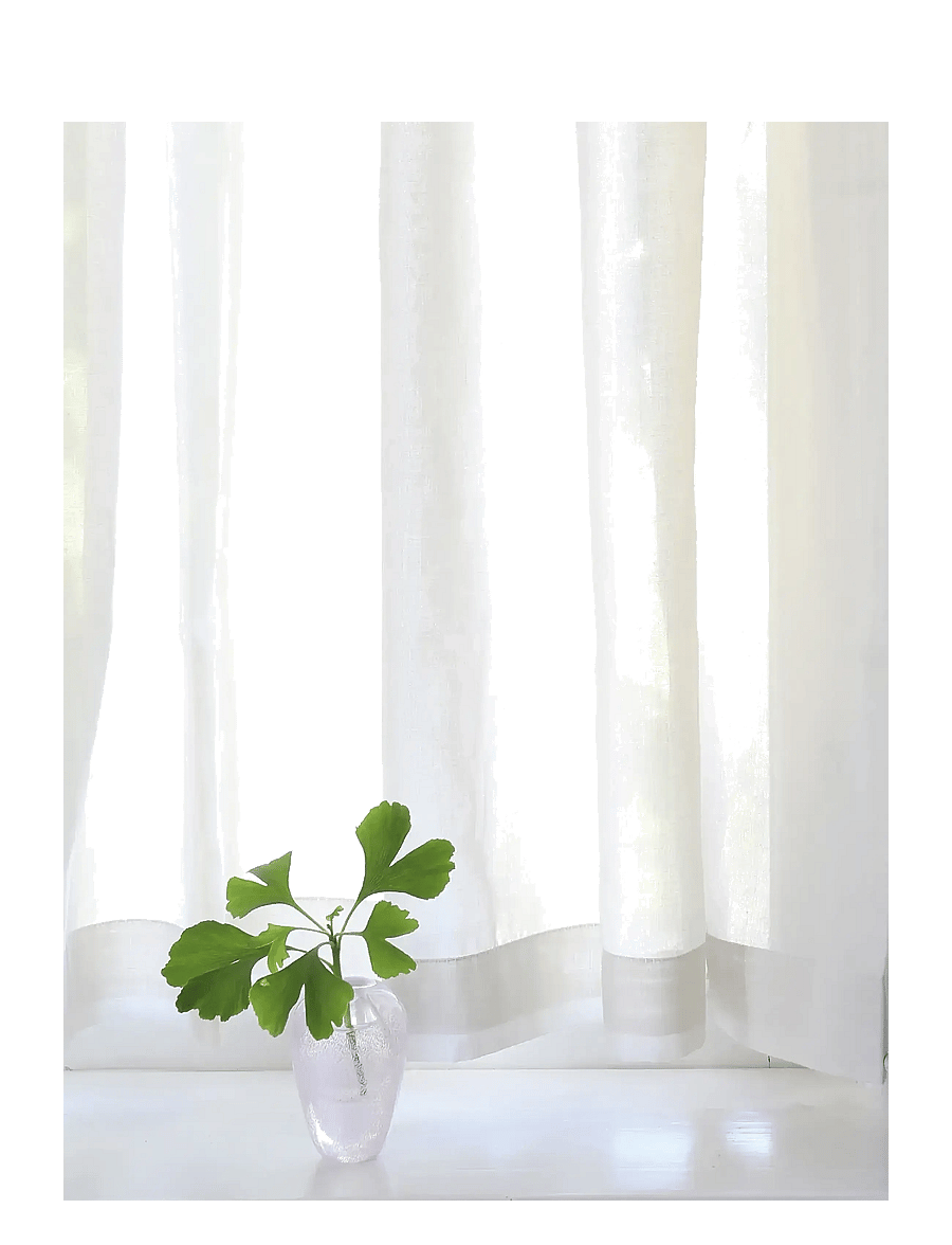 Mimou - Cafe Curtain Grace - gardinen - natural - 2