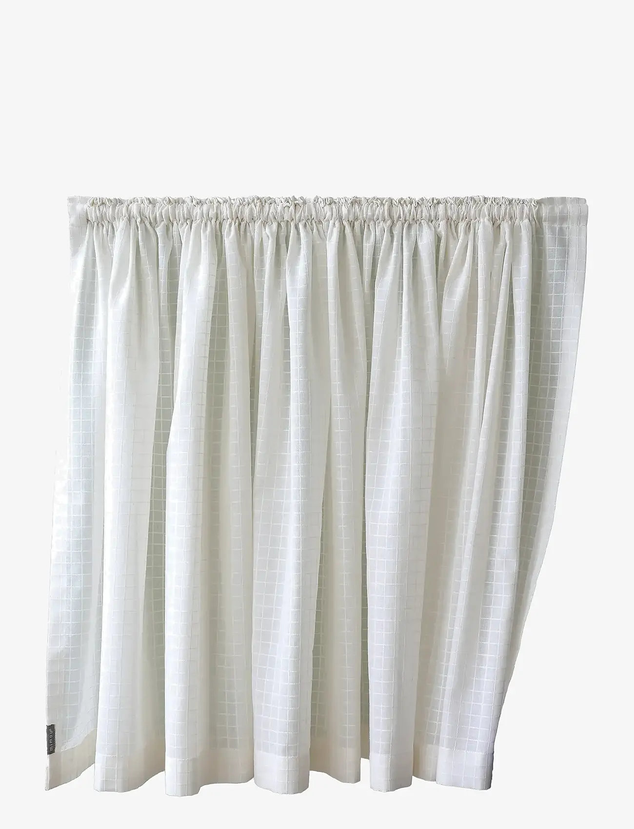 Mimou - Cafe Curtain Check - geschenke unter 100€ - creme - 0