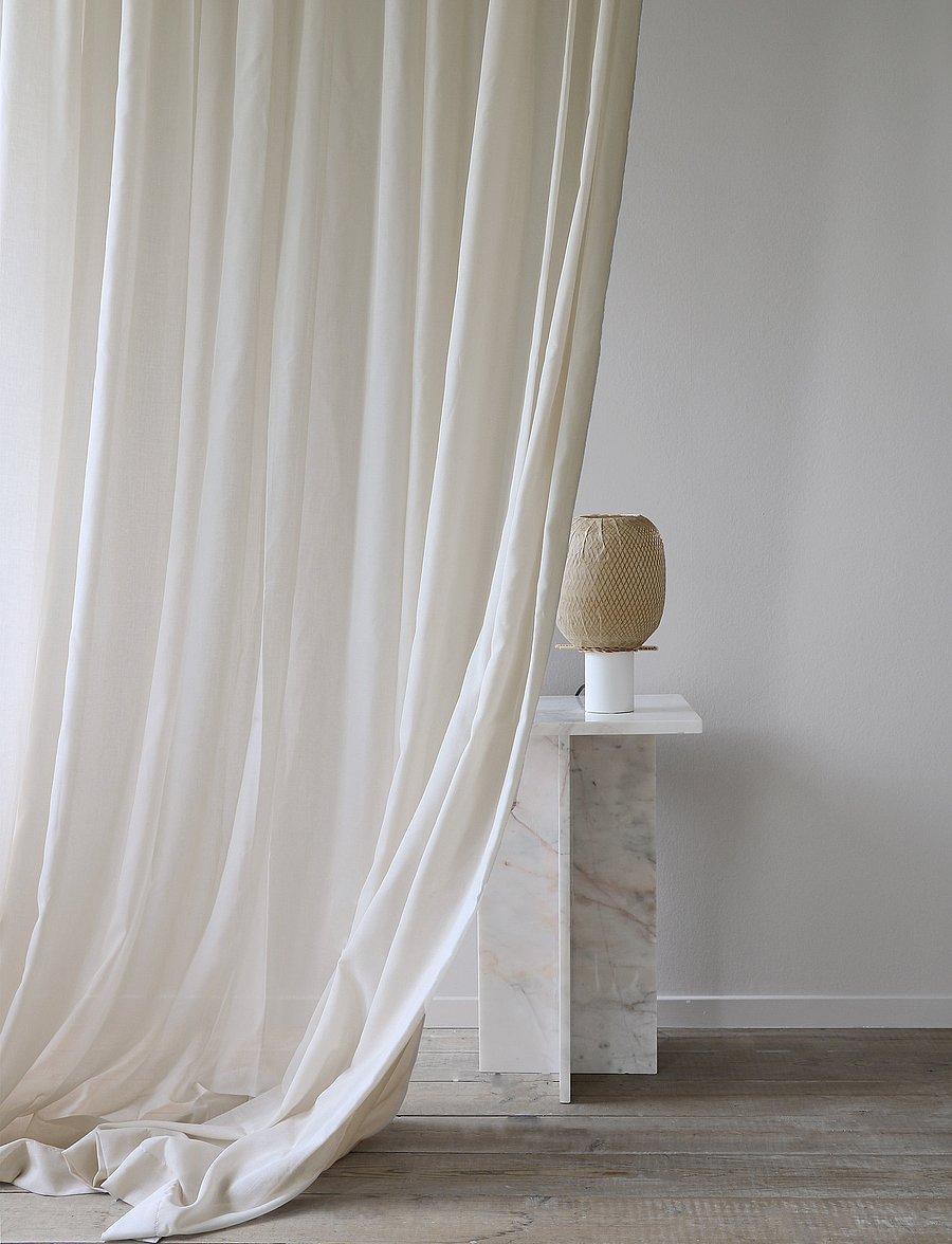 Mimou - Curtain Grace singel width - fertiggardinen - natural - 1