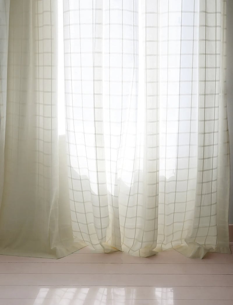 Mimou - Curtain Selma double width - fertiggardinen - creme - 5