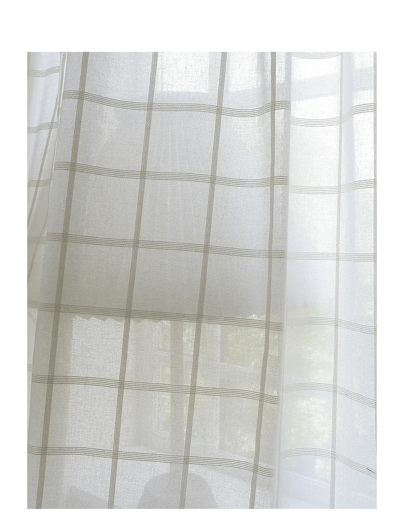 Mimou - Curtain Selma double width - gardinlængde - creme - 2