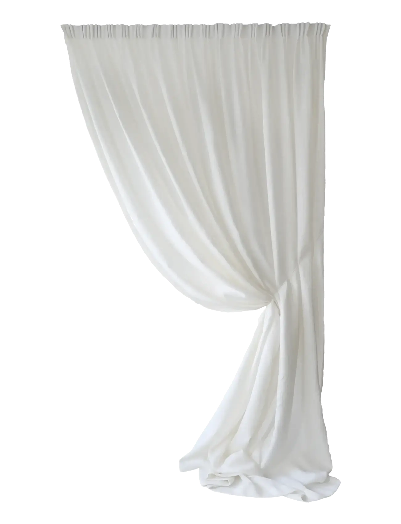 MIMOU Gardine Ellie, Dobbelt Bredde Weiß - 295X270CM - Unisex