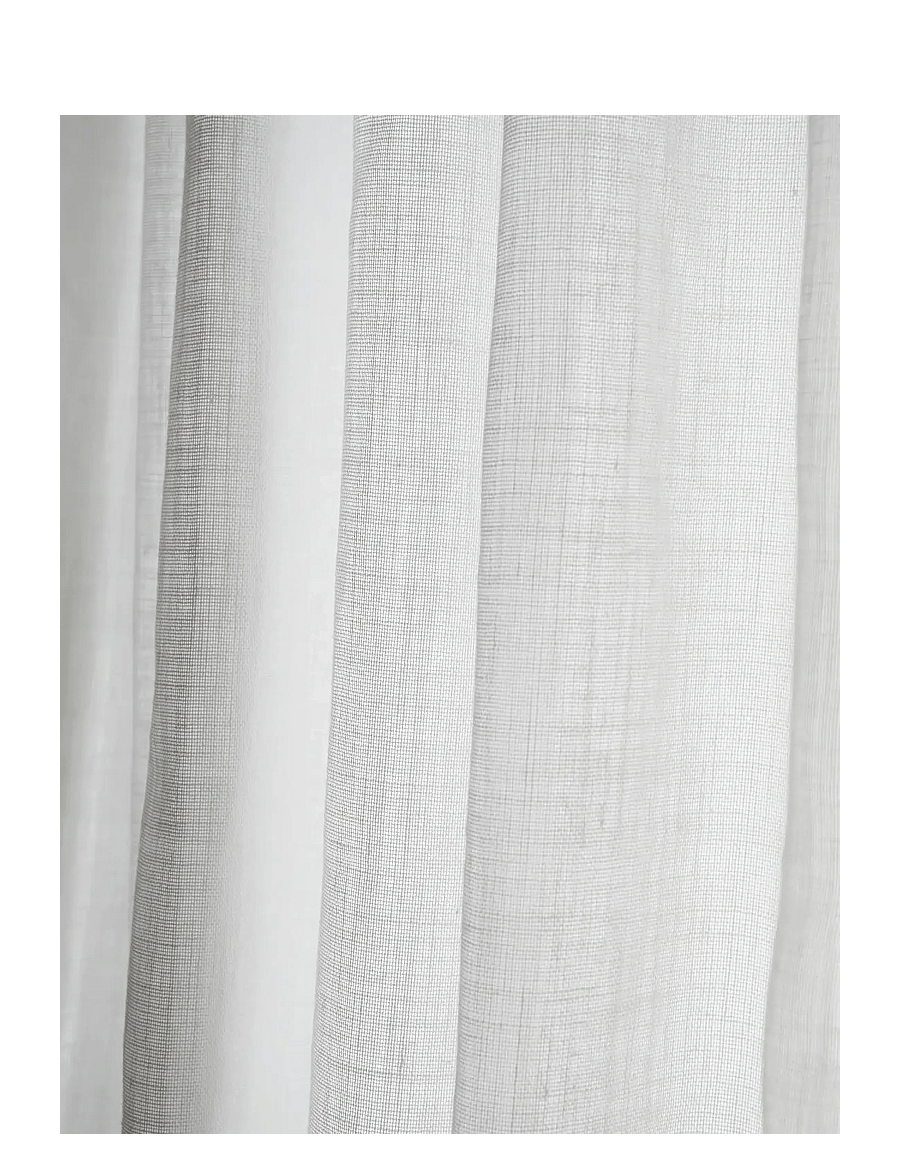 Mimou - Curtain Ellie double width - pikad kardinad - white - 1