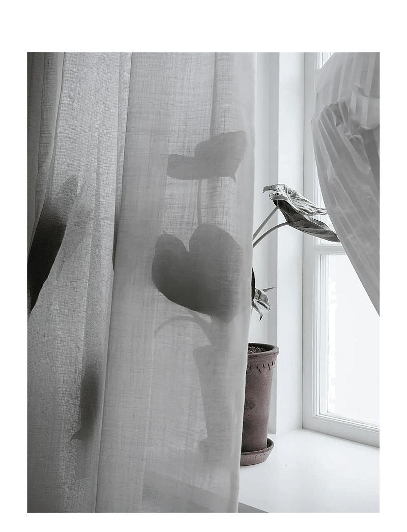 Mimou - Curtain Ellie Double width - nach preis einkaufen - white - 3