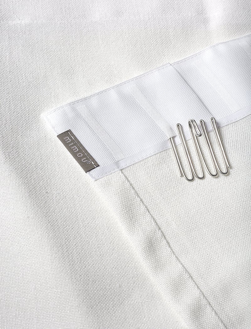 Mimou - Curtain Studio Double width - long curtains - white - 3