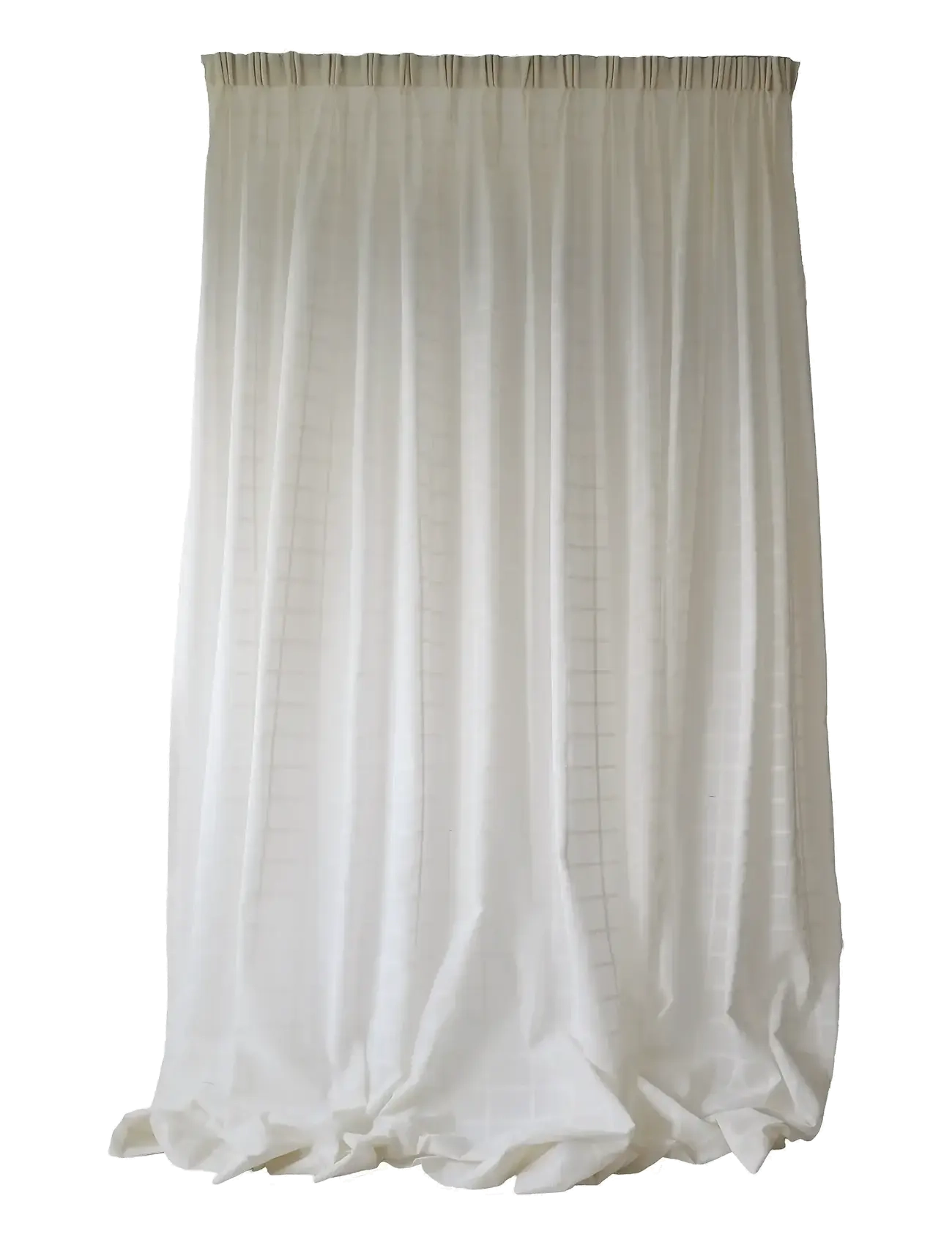Mimou Curtain Selma double width - Gardiner - CREME / white