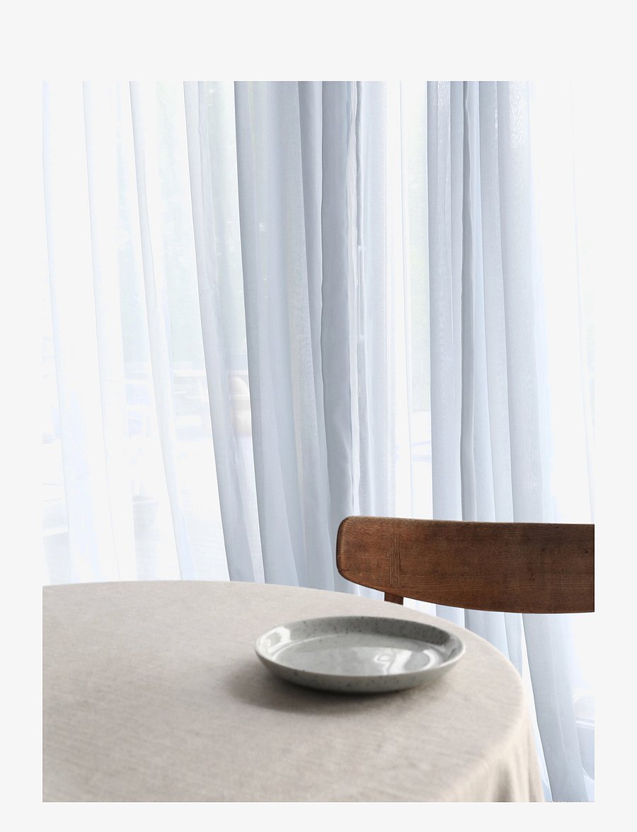 Mimou - Curtain Mimmi recycled - fertiggardinen - light blue - 2