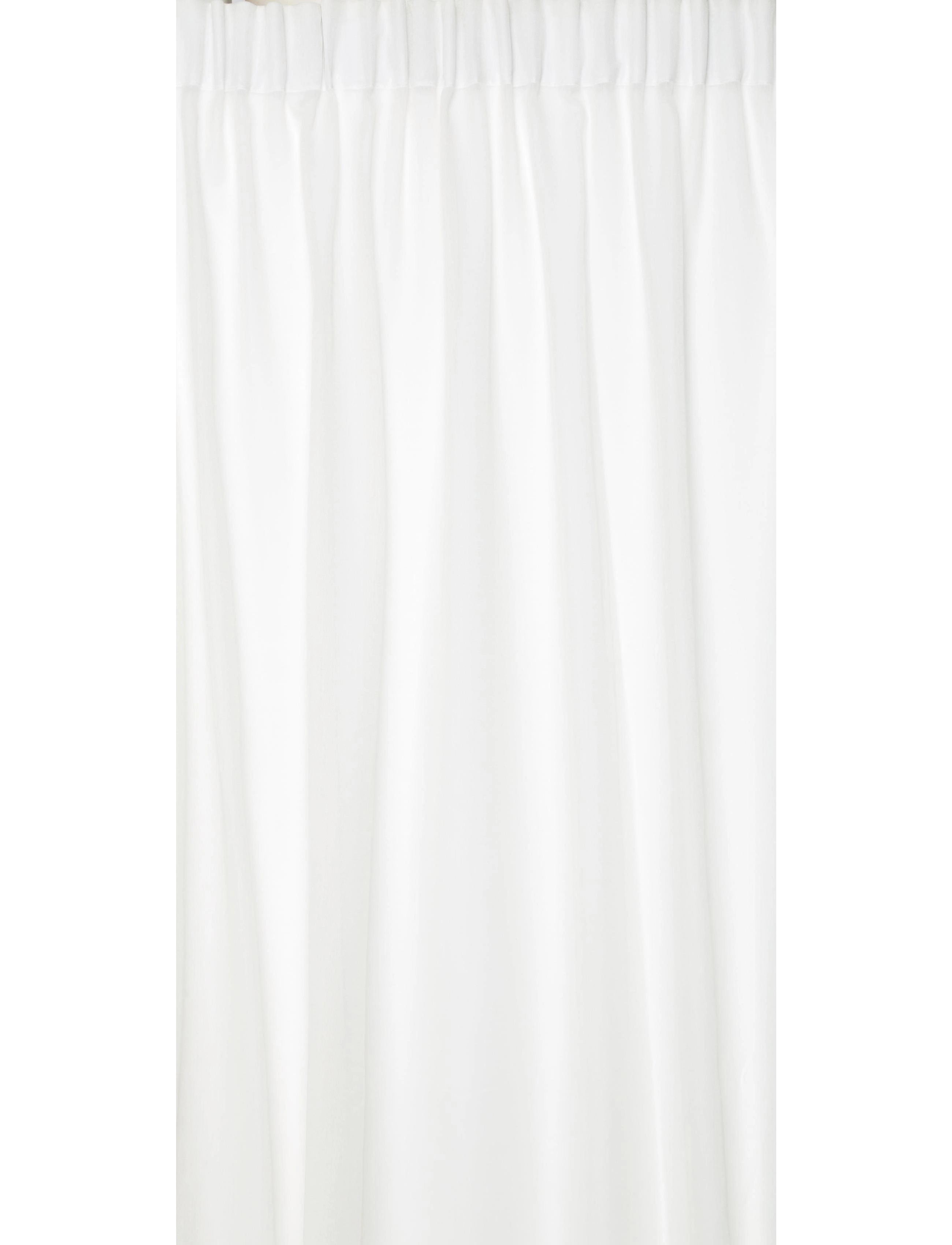 Mimou Gardin Mimmi Recycled, Langt gardin, Hvid, Str: 290X250CM 250 cm