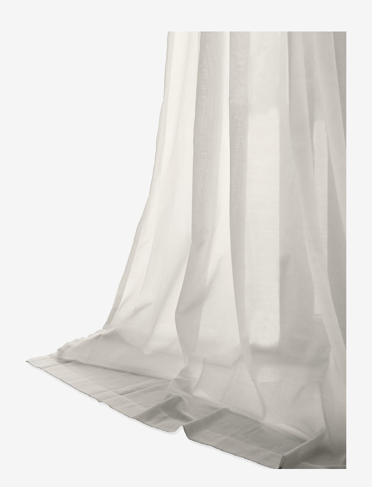 Mimou Gardin Vivi Recycled, Langt gardin, Hvid, Str: 290X250CM