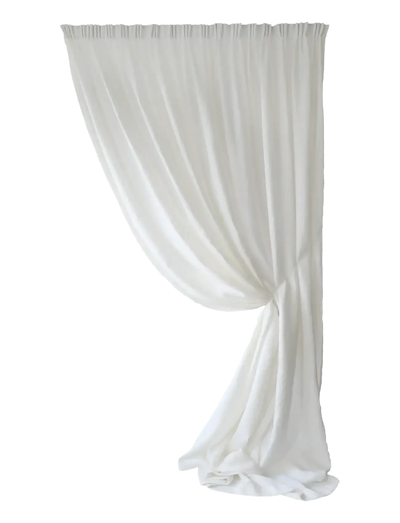Mimou Curtain Ellie Double width - Gardiner - WHITE / white