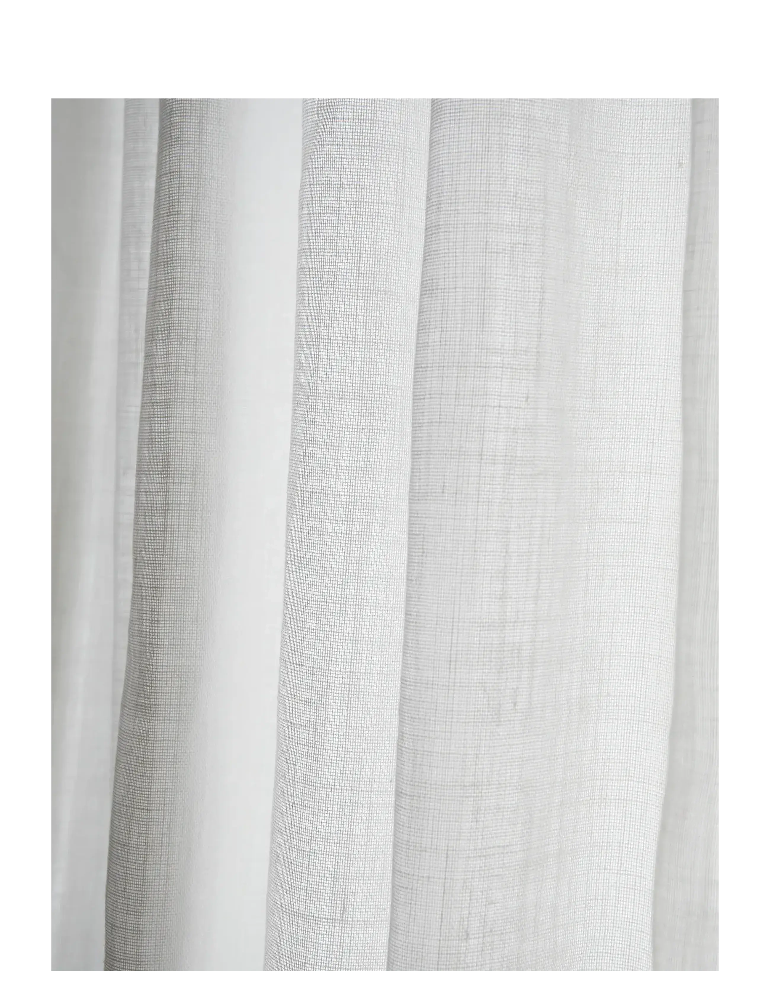 Mimou - Curtain Ellie Double width - fertiggardinen - white - 1
