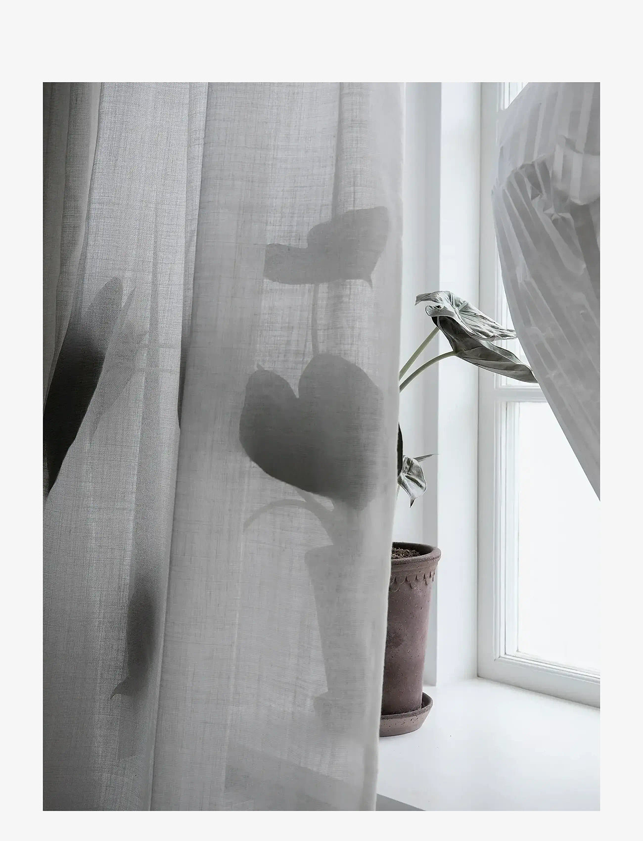 Mimou - Curtain Ellie Double width - fertiggardinen - white - 3