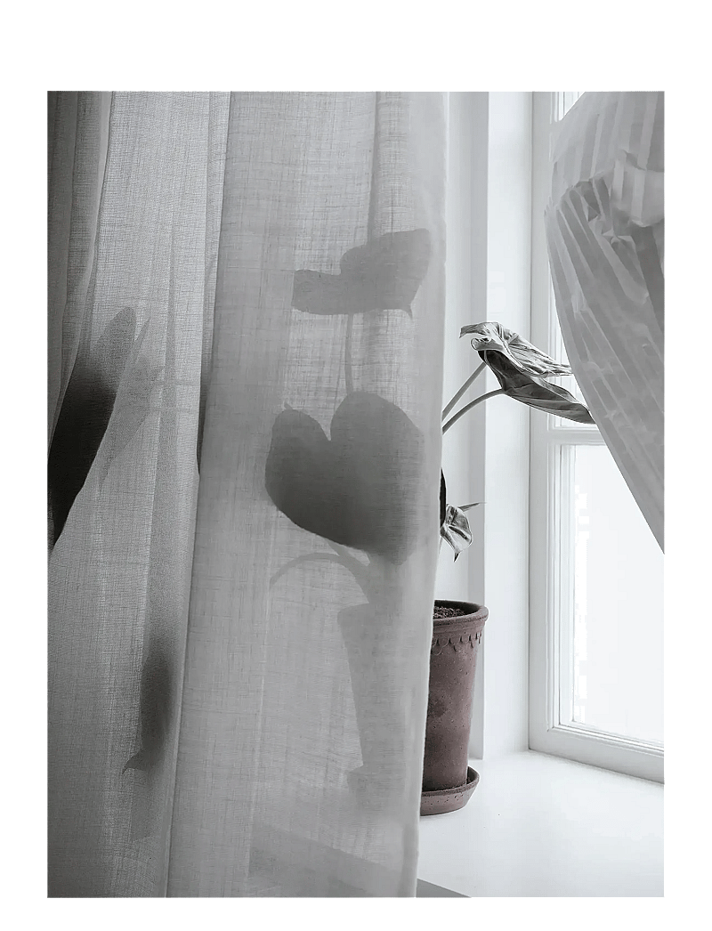 Mimou - Curtain Ellie Double width - fertiggardinen - white - 3