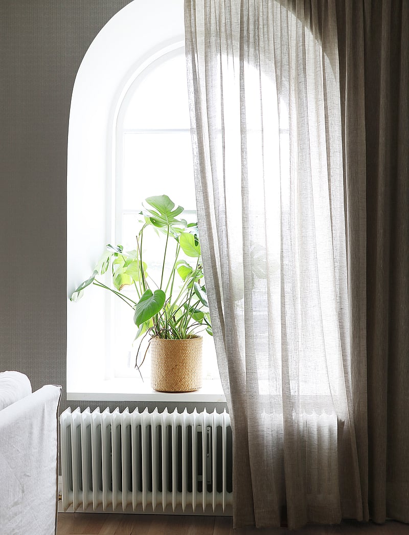 Mimou - Curtain Kelly double width - fertiggardinen - natural - 1