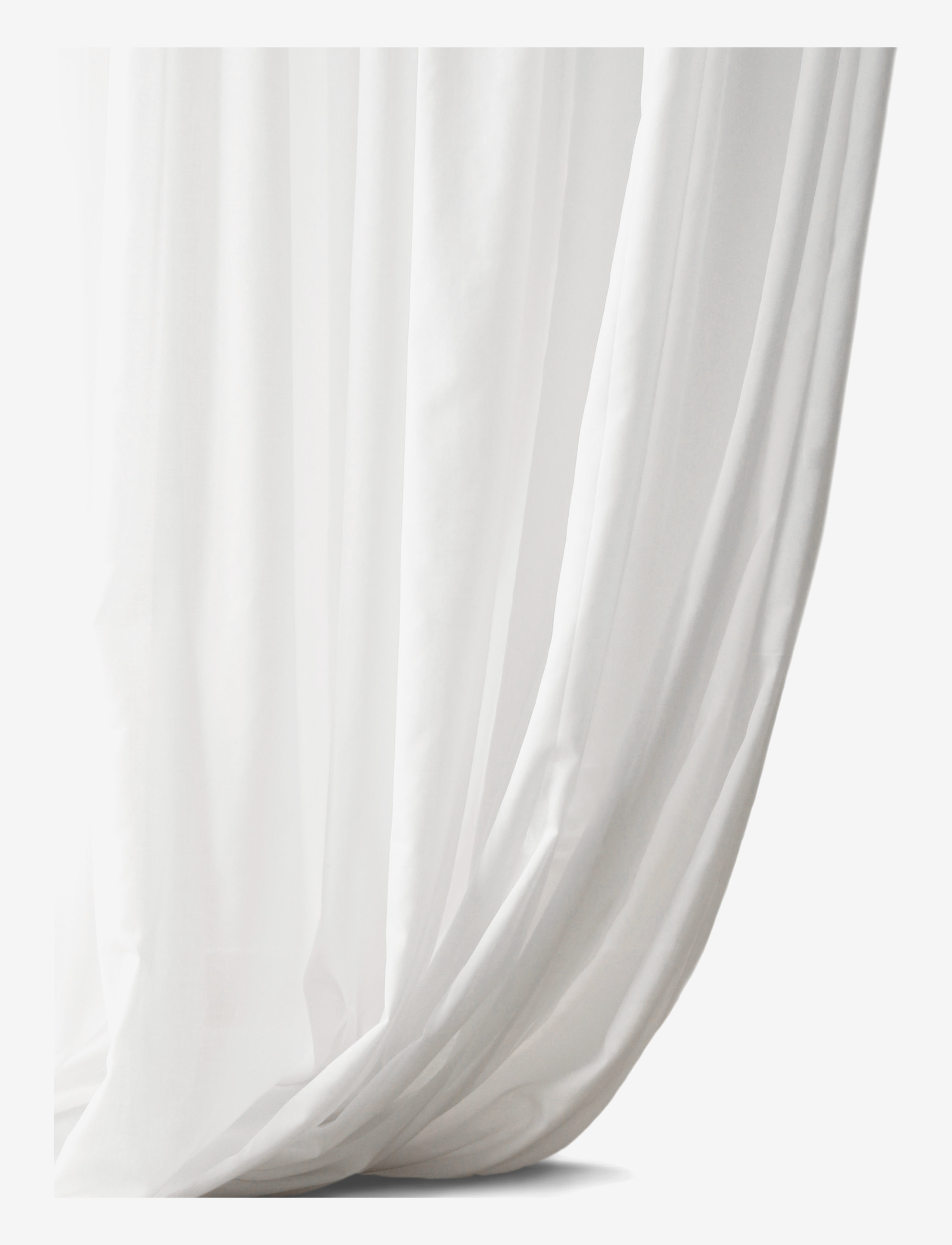 Mimou Curtain Grace Double width - Gardinen - WHITE / white