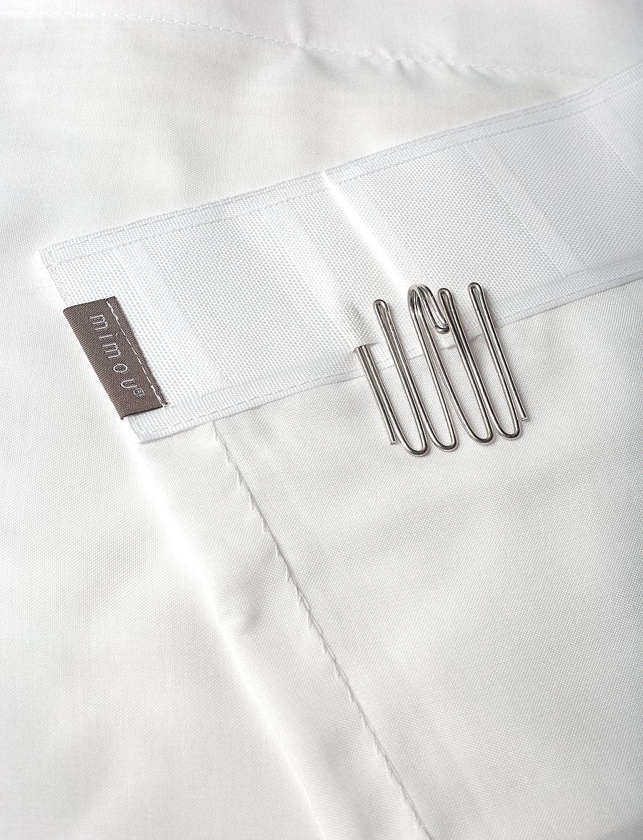 Mimou - Curtain Grace double width - fertiggardinen - white - 3
