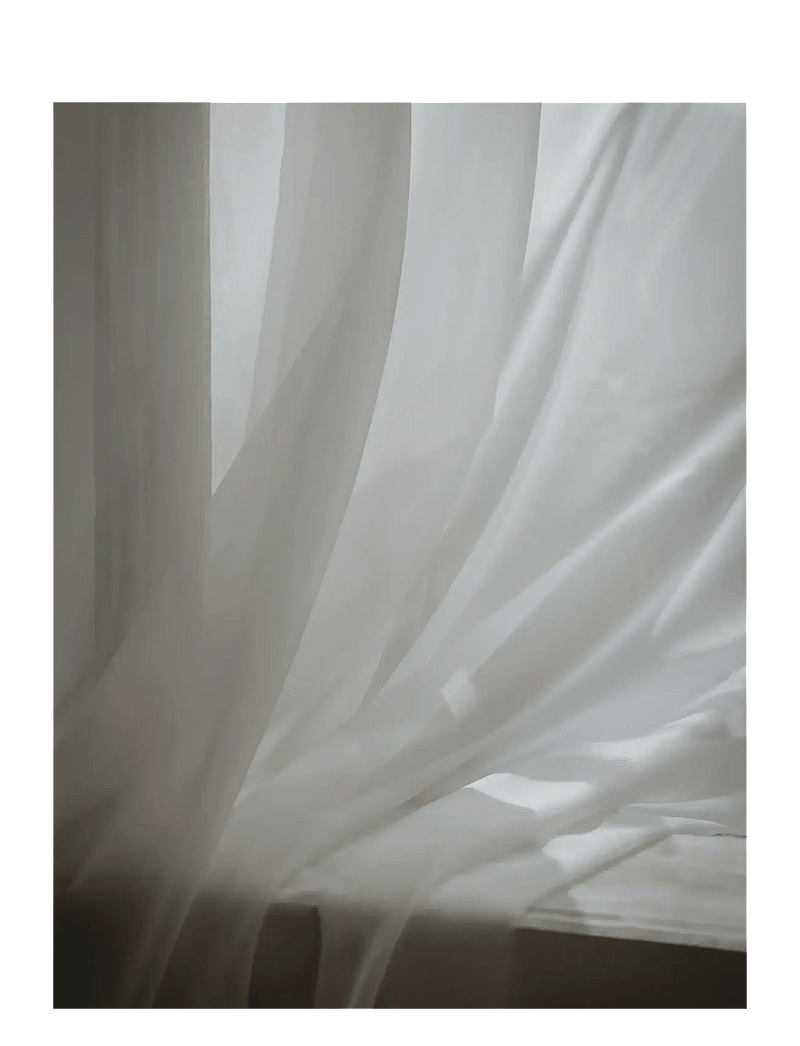 Mimou - Sheer hotel curtain Double width - gardinlängder - offwhite - 3