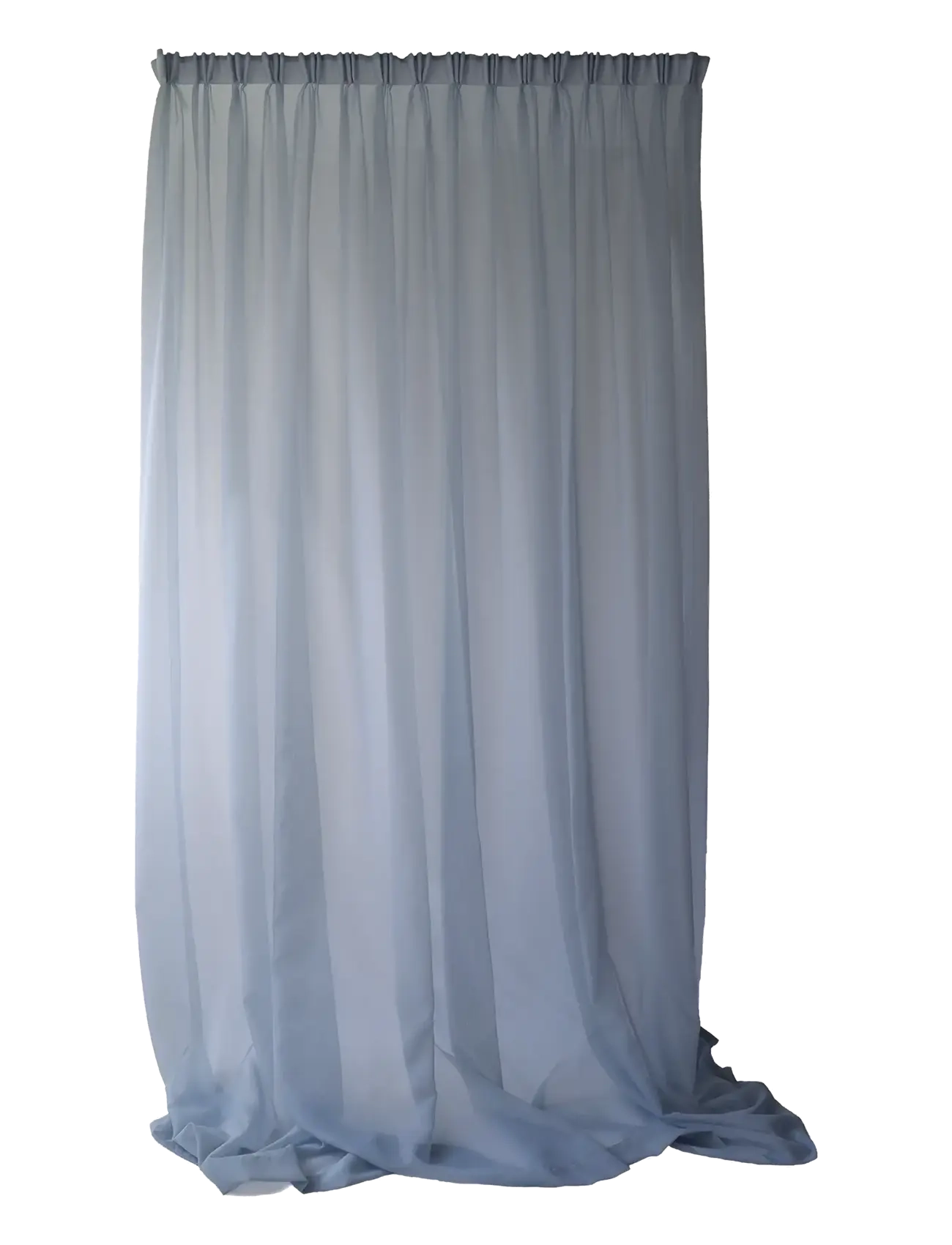 MIMOU Skir Hotelgardin I Dobbelt Bredde Blau - 290X250CM - Unisex