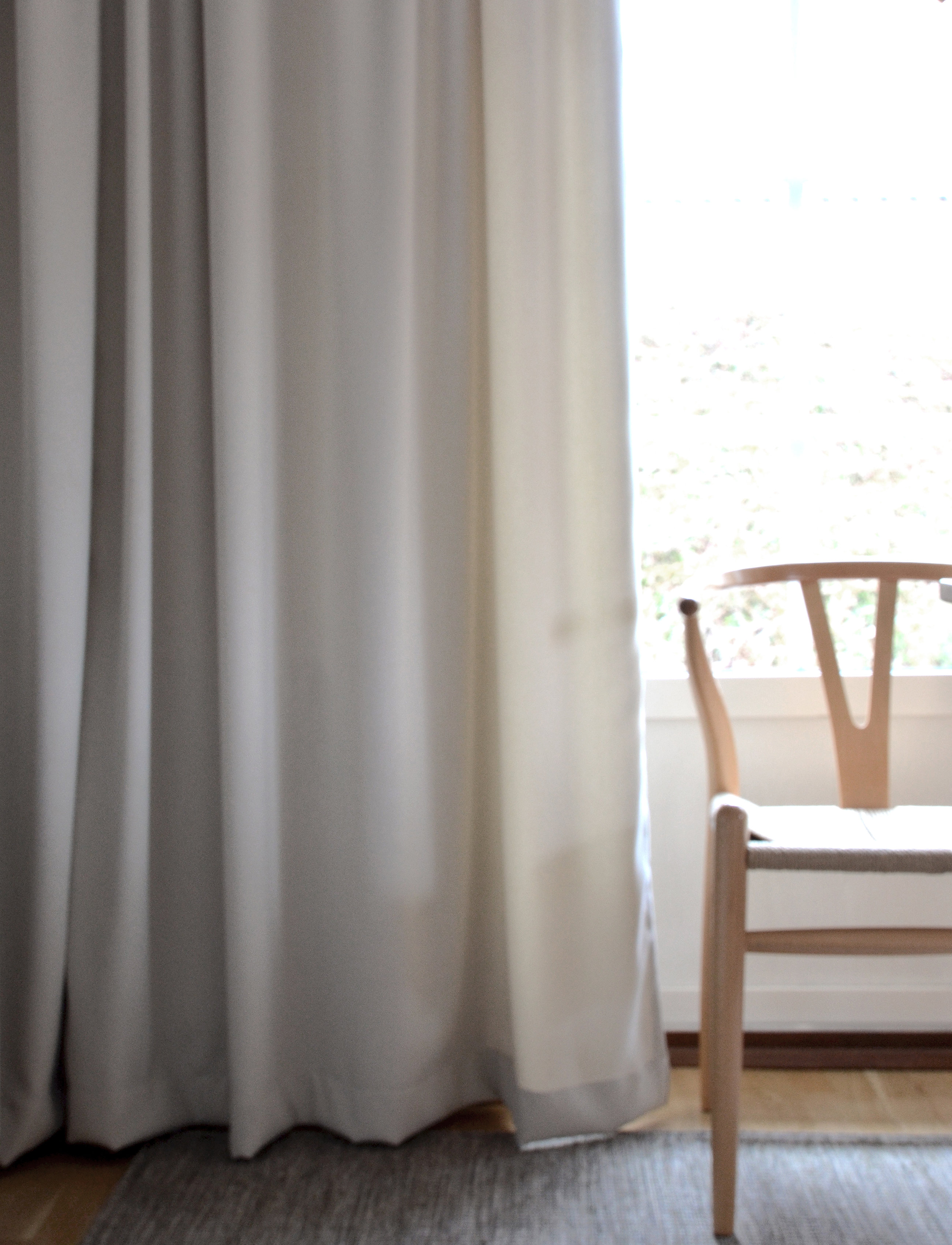 Mimou Gardin Wales, 140X250 cm, White, Gardiner > Lange Gardiner, Unisex