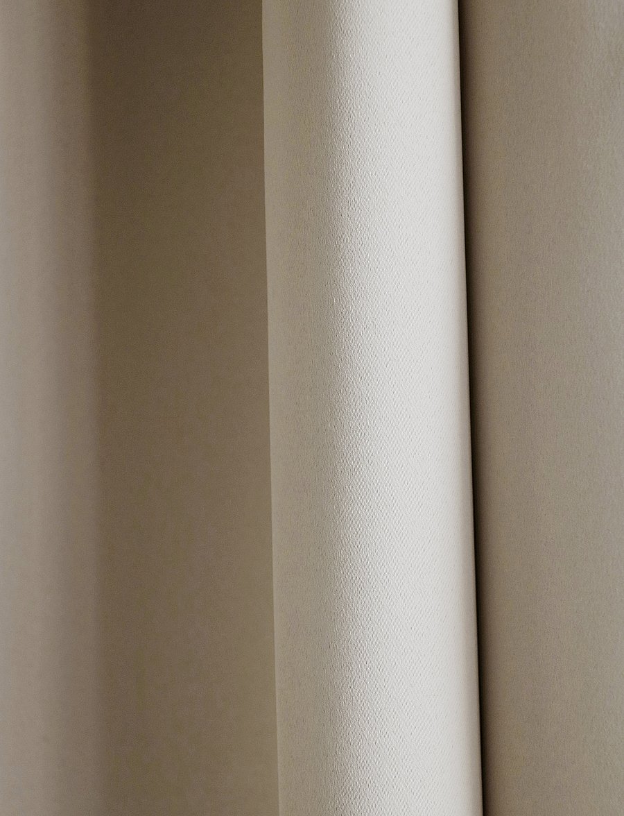 Mimou - Darkening hotel curtain double width - pikad kardinad - sand - 2