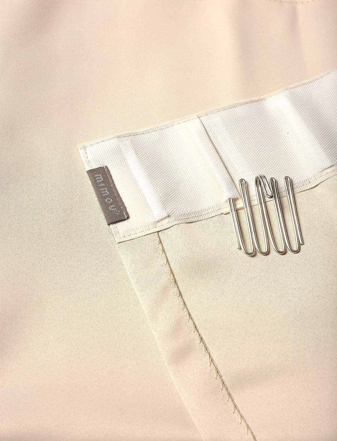 Mimou - Darkening hotel curtain double width - langar gardínur - sand - 3