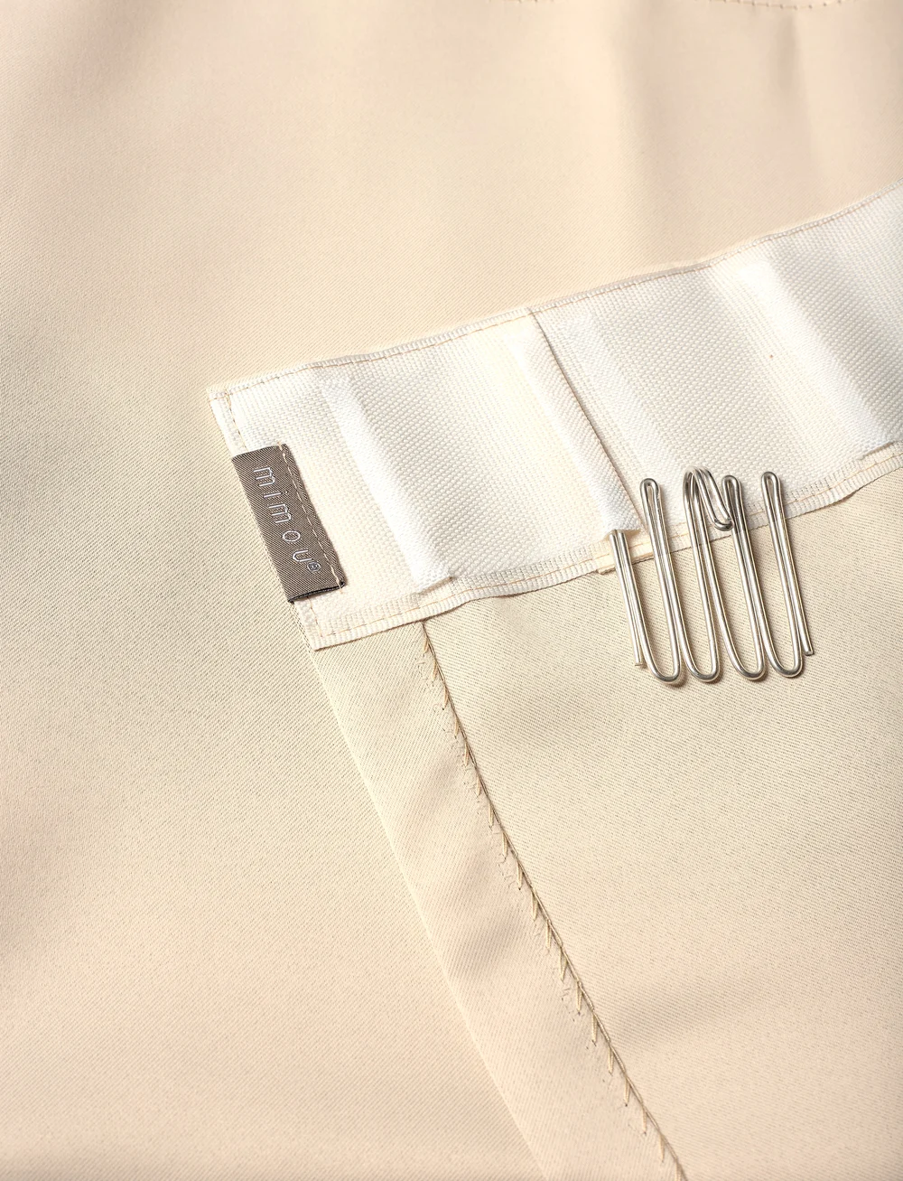 Mimou - Darkening hotel curtain double width - nach preis einkaufen - sand - 3