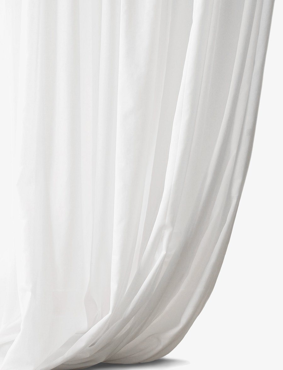 Mimou - Curtain Grace singel width - fertiggardinen - white - 0