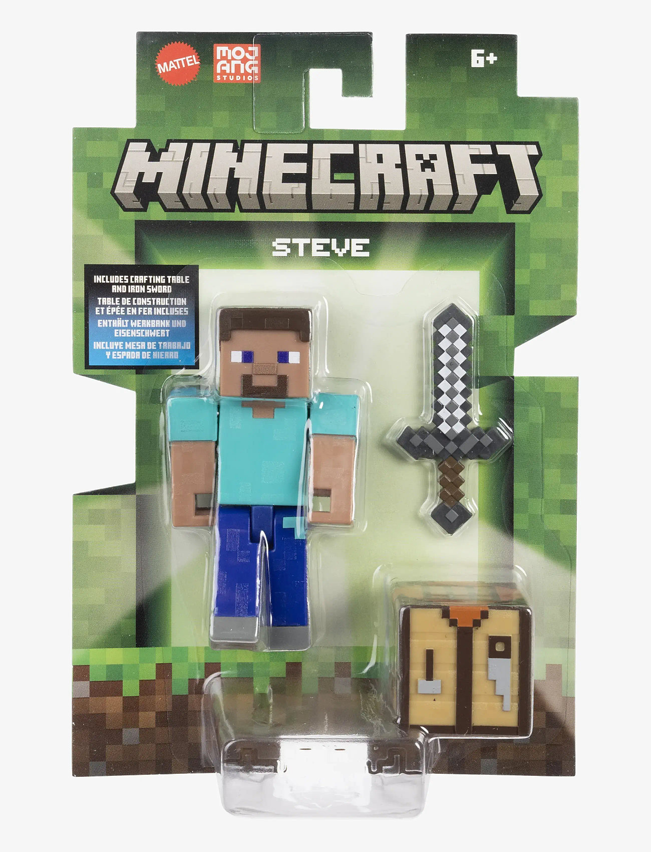 Minecraft - Minecraft STEVE CORE FIGURE - legesæt - multi color - 2
