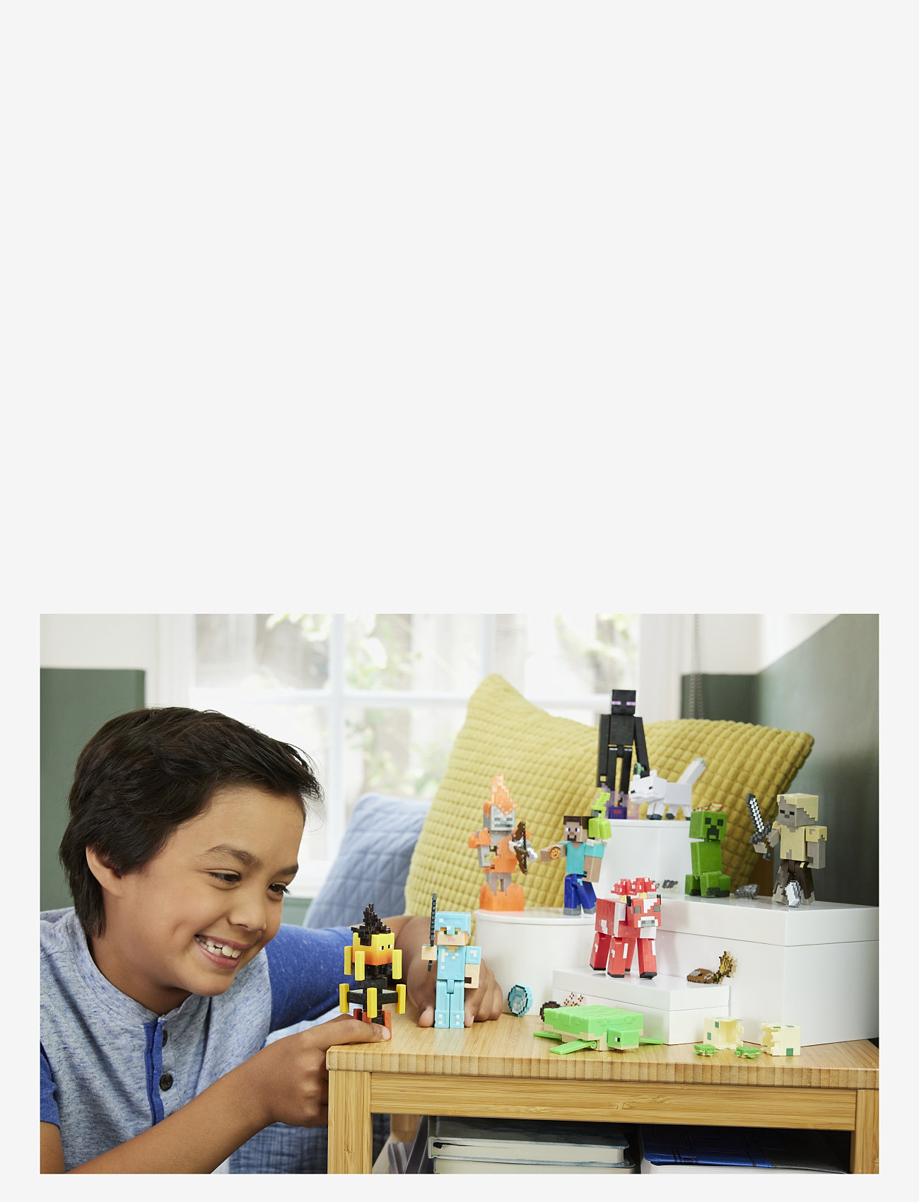 Minecraft - Minecraft STEVE CORE FIGURE - legesæt - multi color - 4