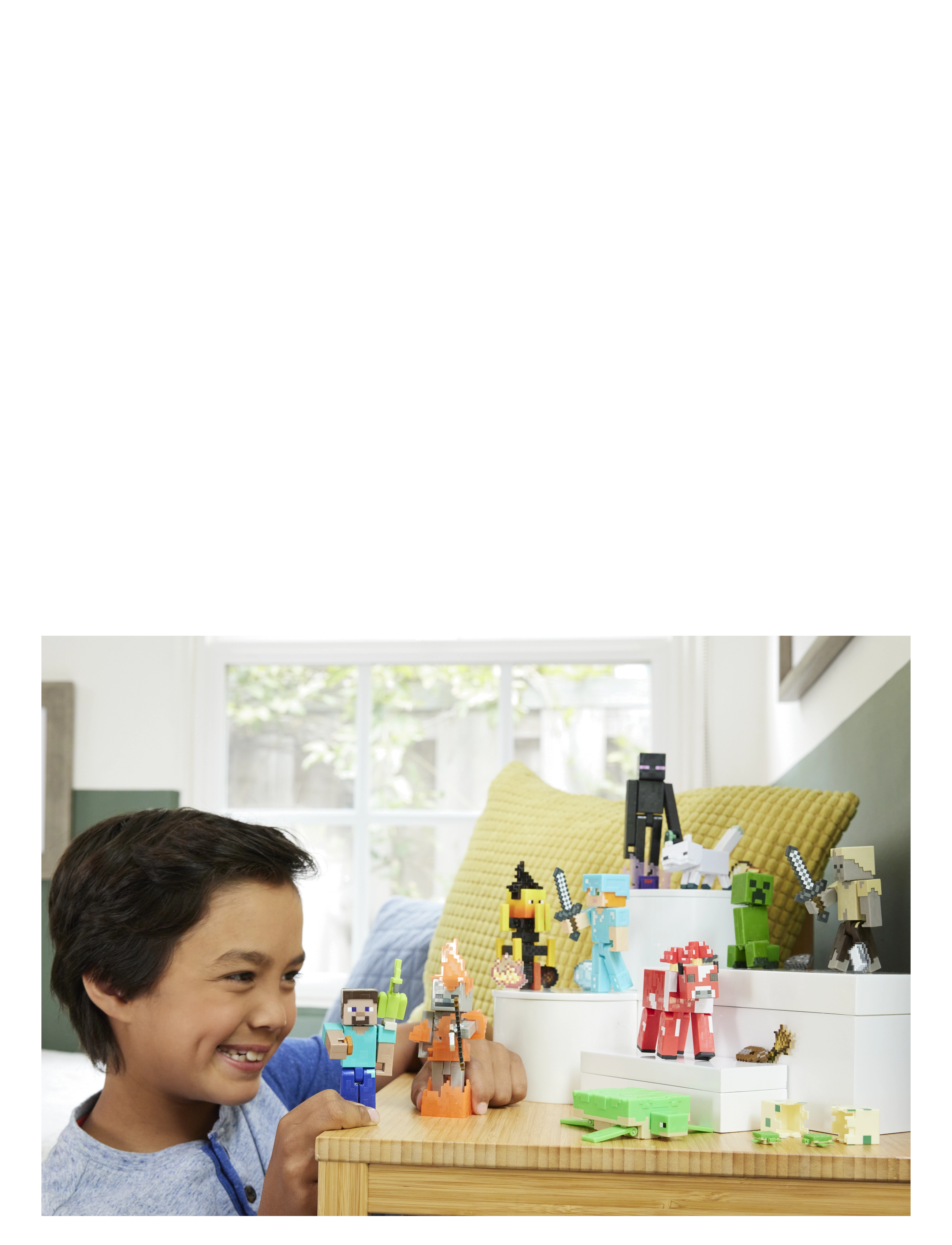 Minecraft - Minecraft STEVE CORE FIGURE - multi color - 5