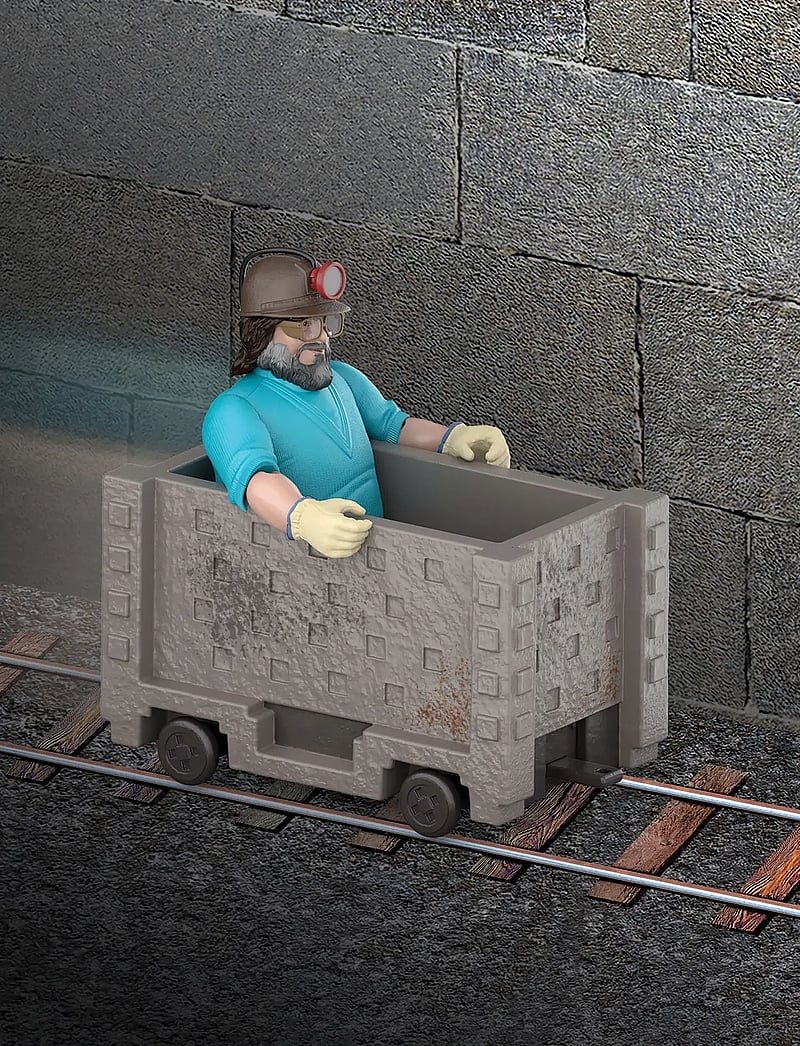 Minecraft - Minecraft Explosive Minecart Escape Action Figure & Accessories Toy Set Inspired by A Movie - postacie z filmów i bajek - multi color - 0