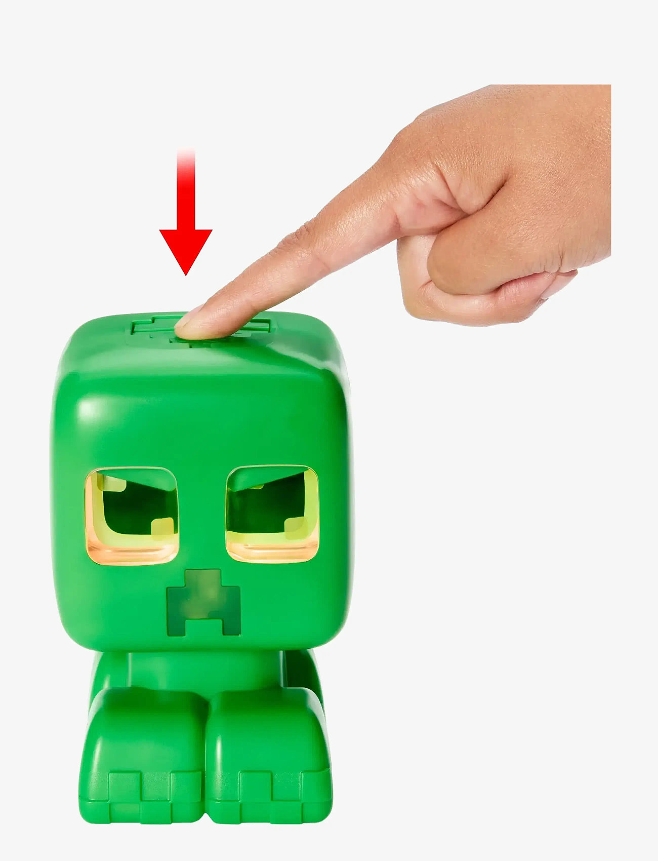 Minecraft - Minecraft My Pet Creeper Interactive Toy Action Figure with Lights, Sounds & Exploding Action - multi color - 3