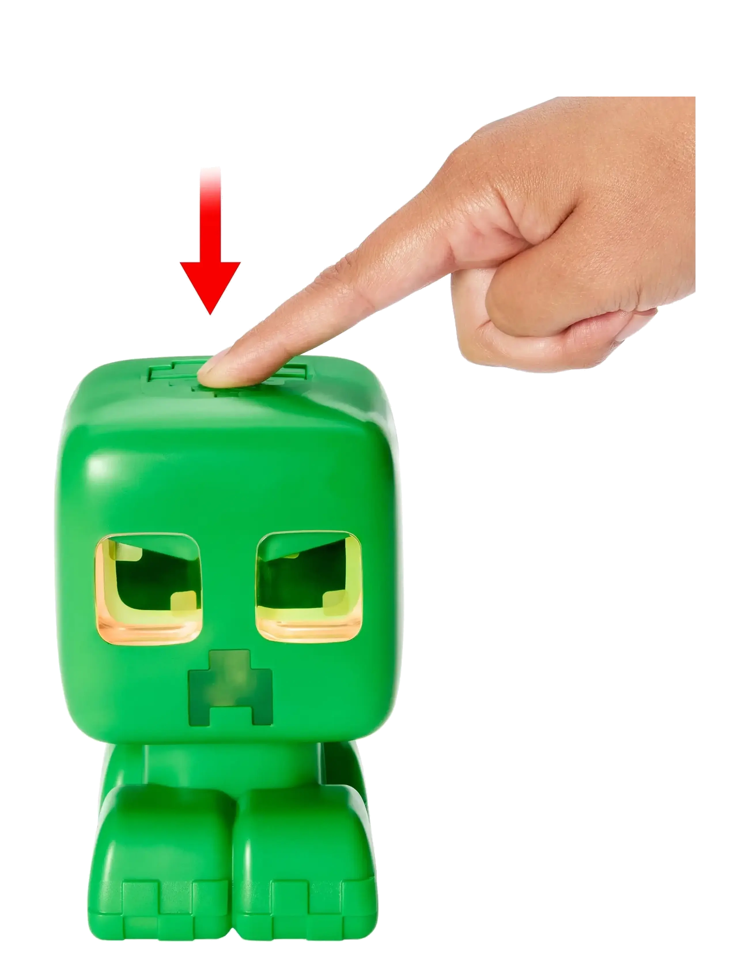 Minecraft - Minecraft My Pet Creeper Interactive Toy Action Figure with Lights, Sounds & Exploding Action - spiel-sets - multi color - 3